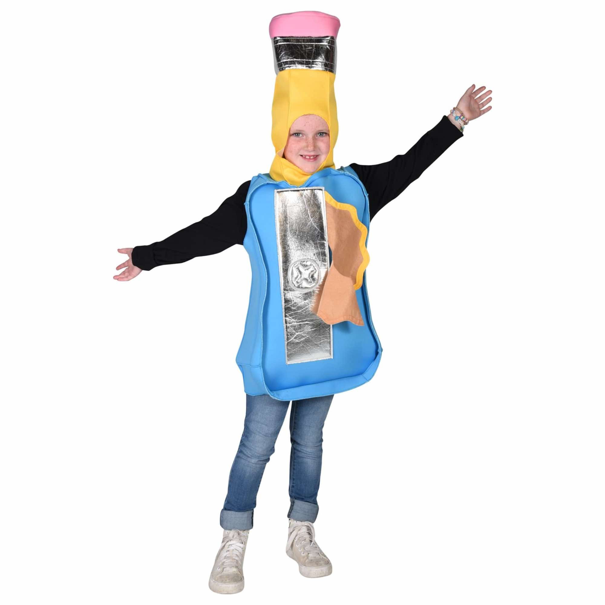 Pencil Sharpener Stationery School Office Unisex Child Boys Girls Costume 7-10