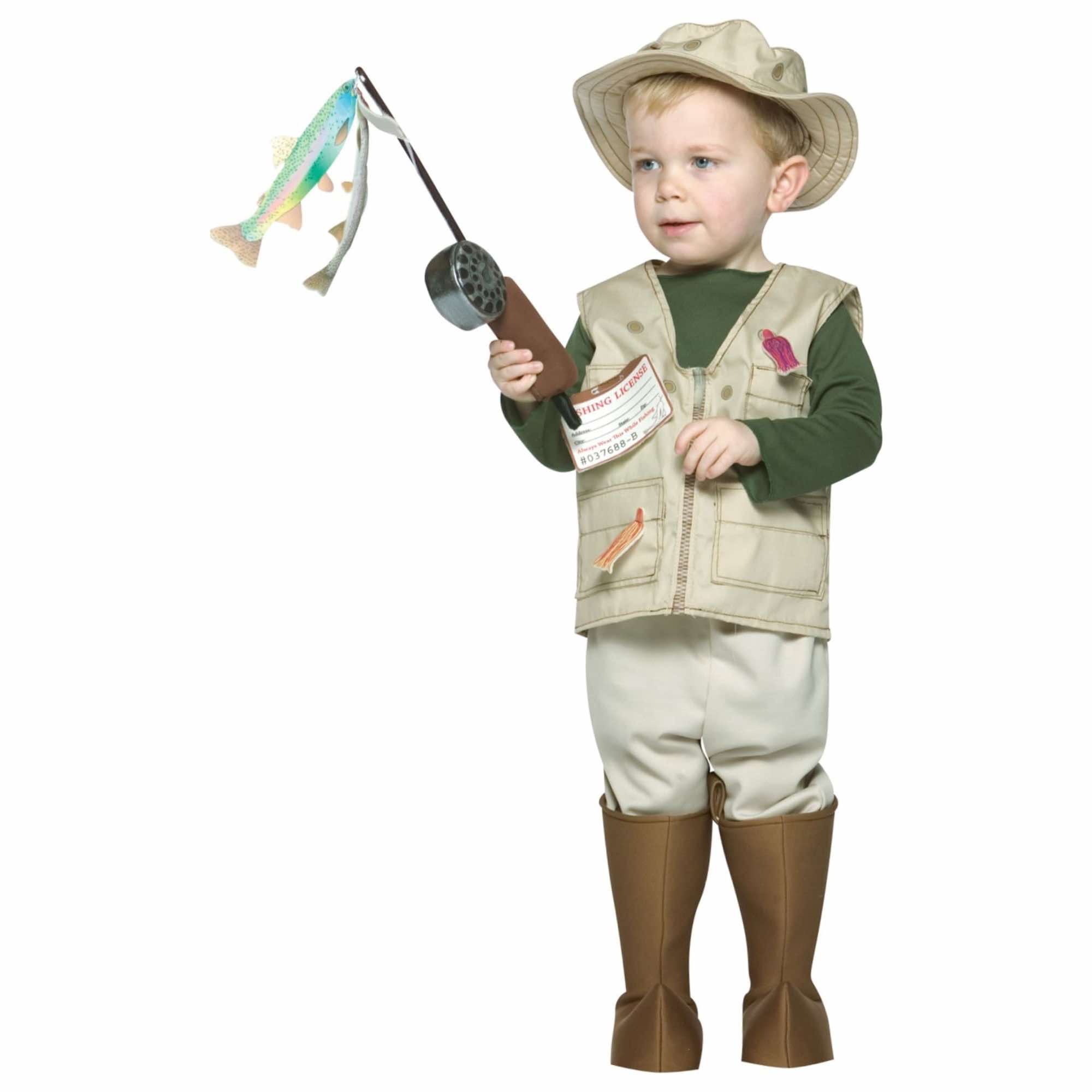 Future Fisherman Fisher Occupation Book Week Toddler Boys Costume 3-4T