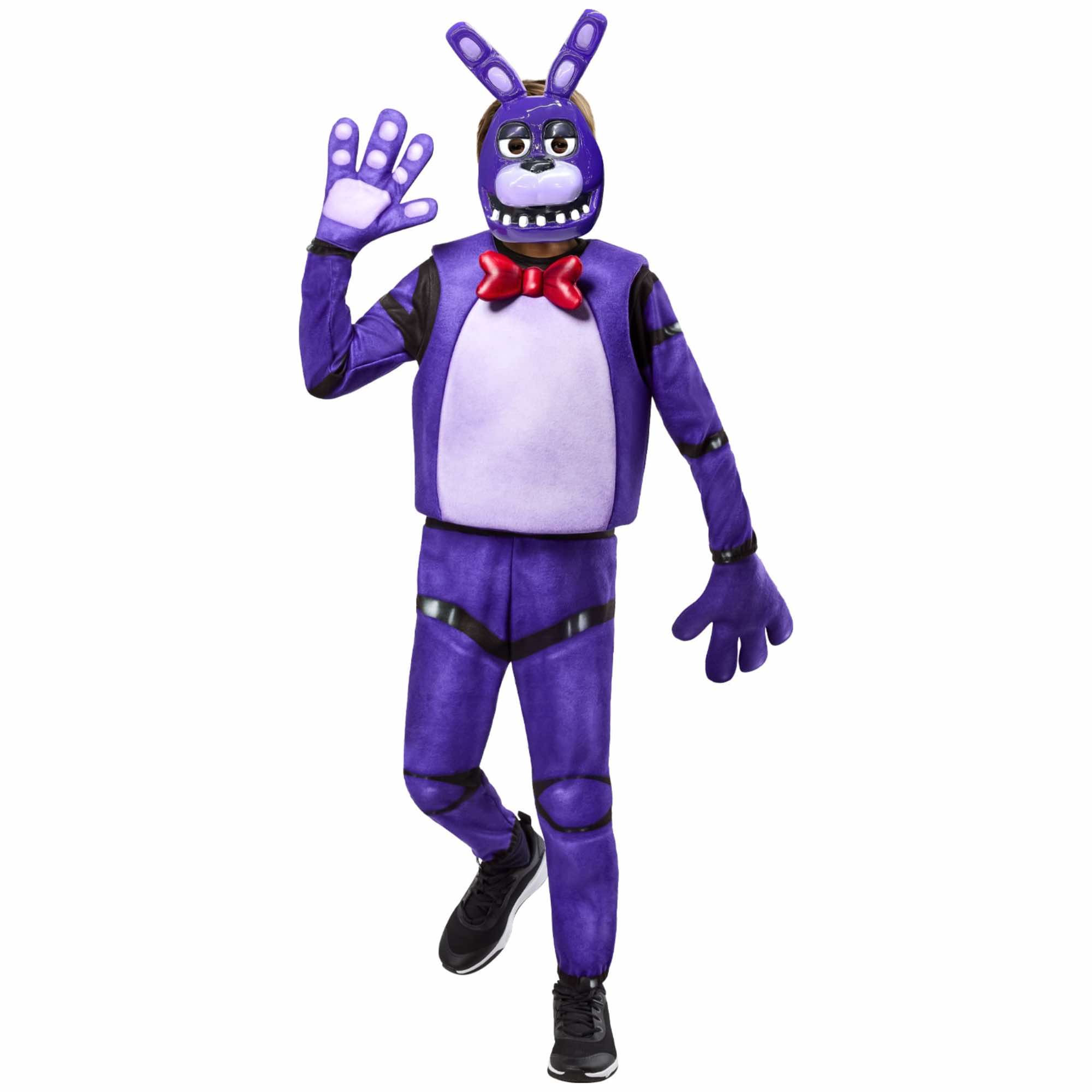 Bonnie Deluxe Five Nights at Freddys Horror Game Child Boys Costume