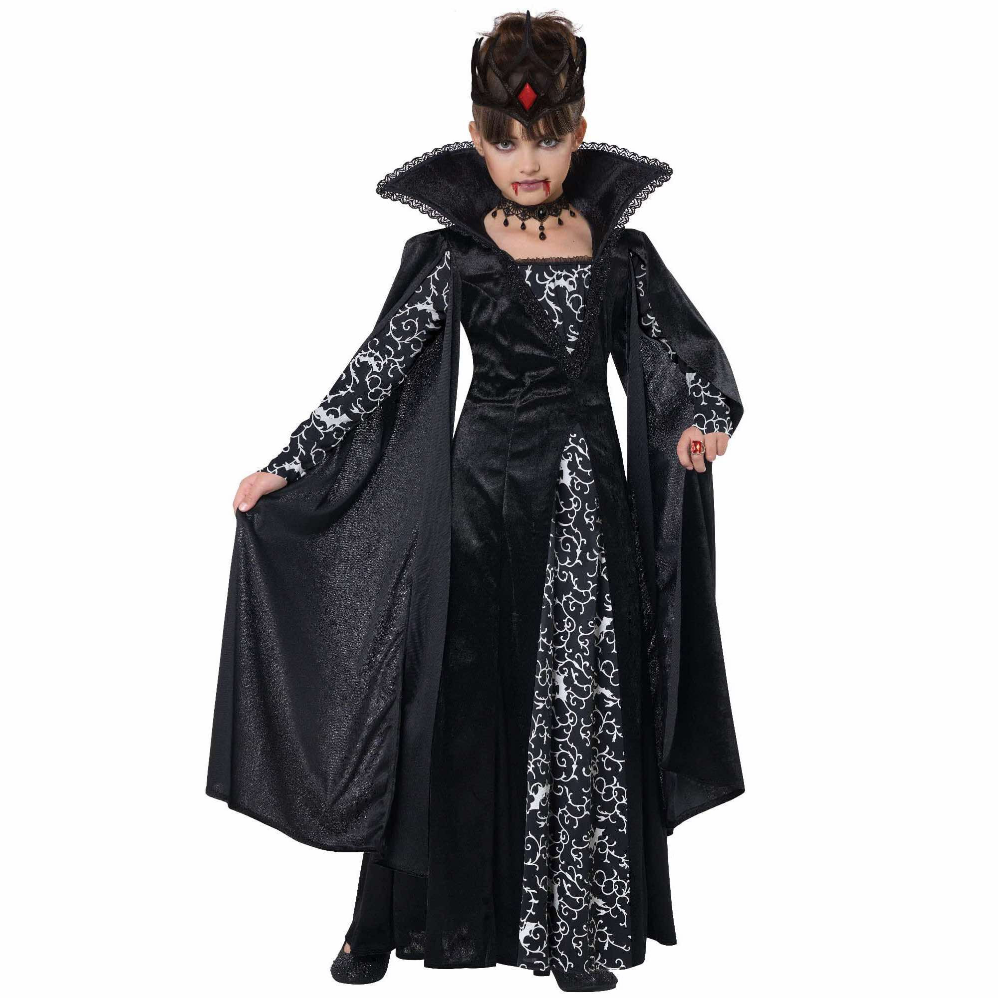 Vampire Queen Vampires Gothic Medieval Horror Halloween Child Girls Costume