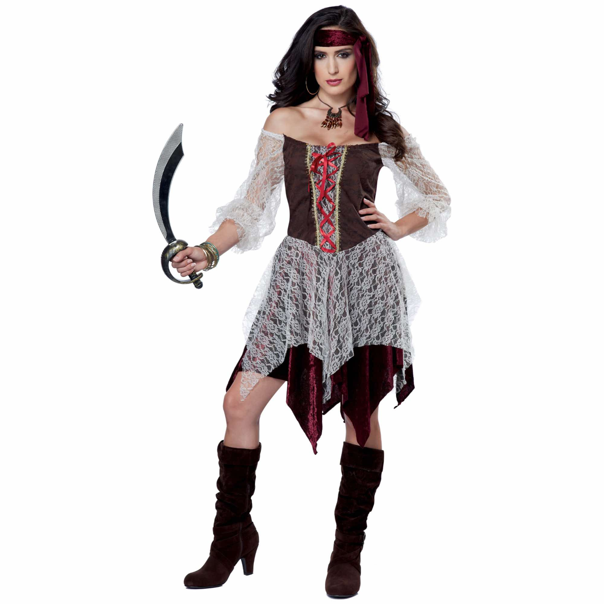 South Seas Siren Pirate Wench Swashbuckler Buccaneer Book Week Womens Costume