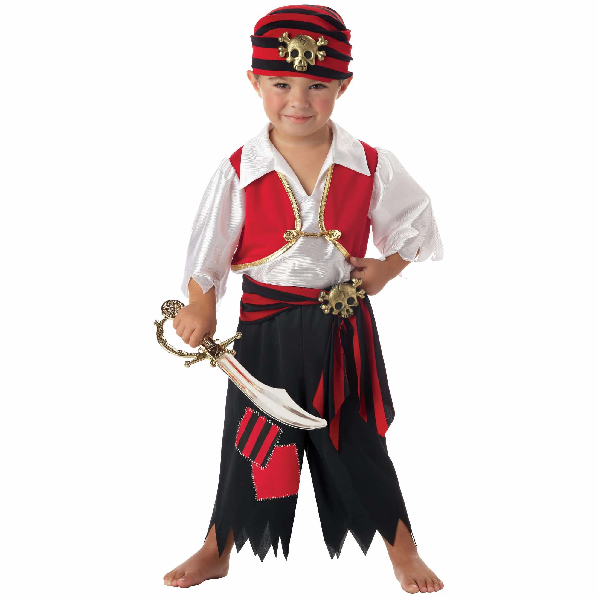 Ahoy Matey Pirate Captain Hook Caribbean Toddler Book Week Boys Costume