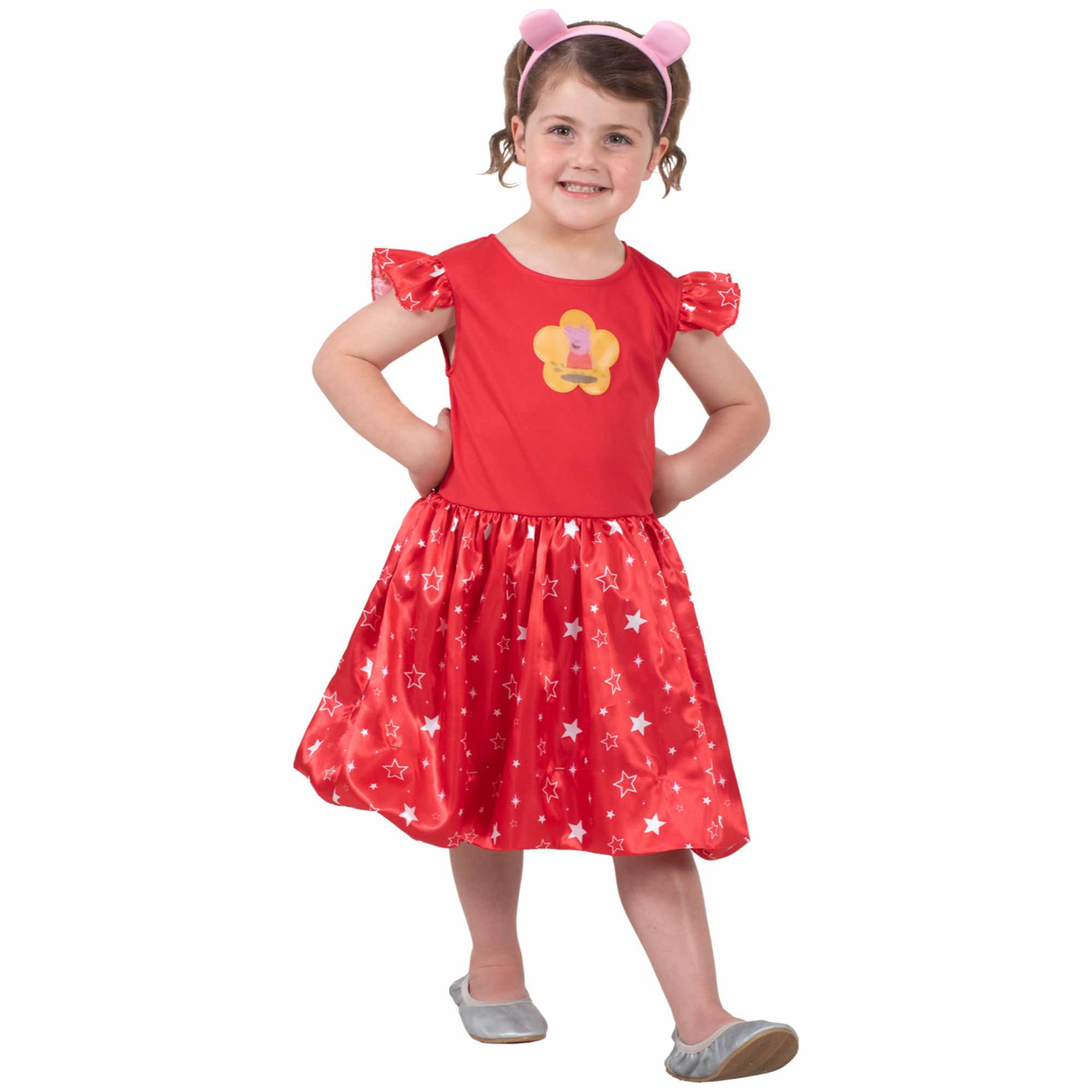 Peppa Pig Deluxe Red Toddler Girls Costume 18-36M