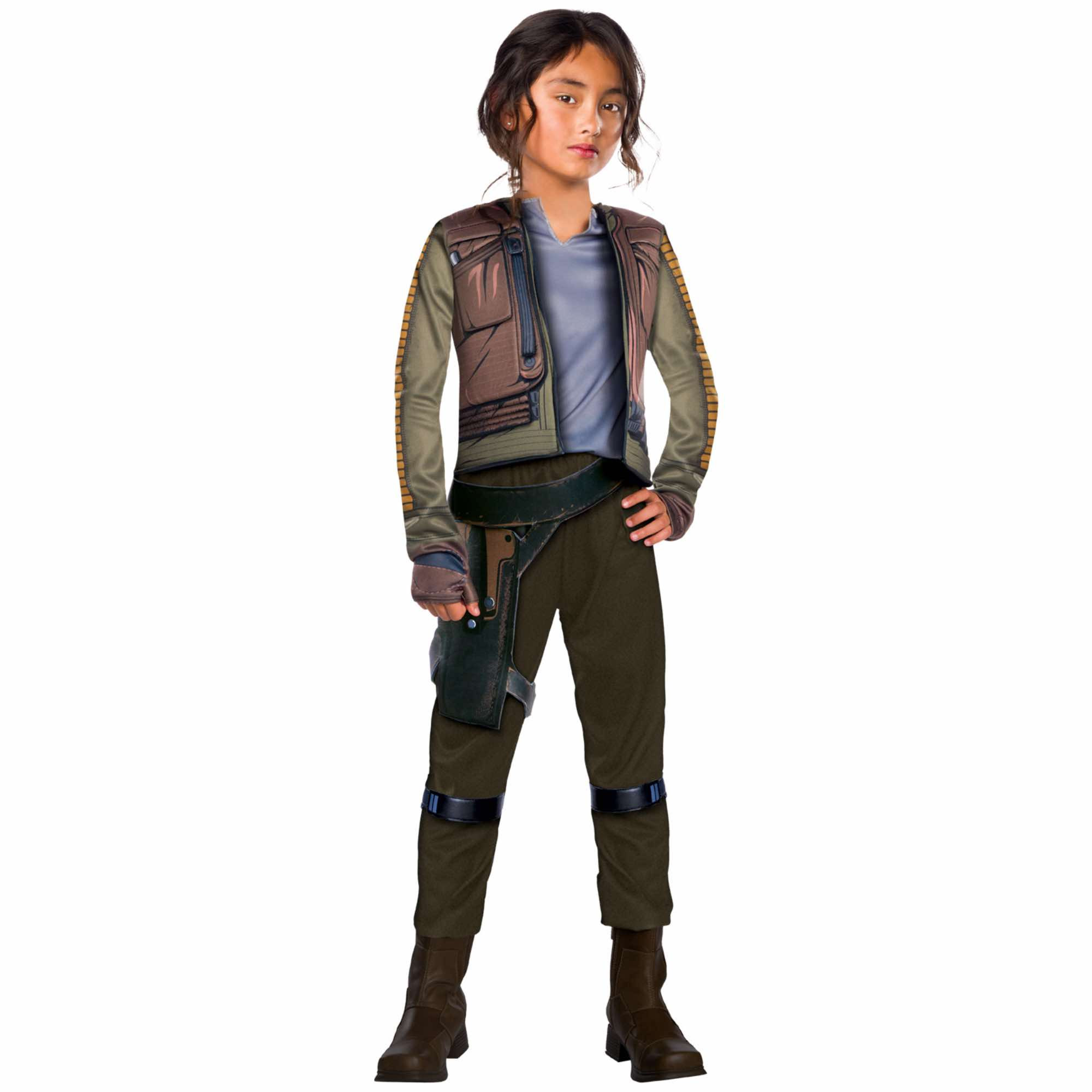 Jyn Erso Deluxe Star Wars Girls Costume 6-8 Years