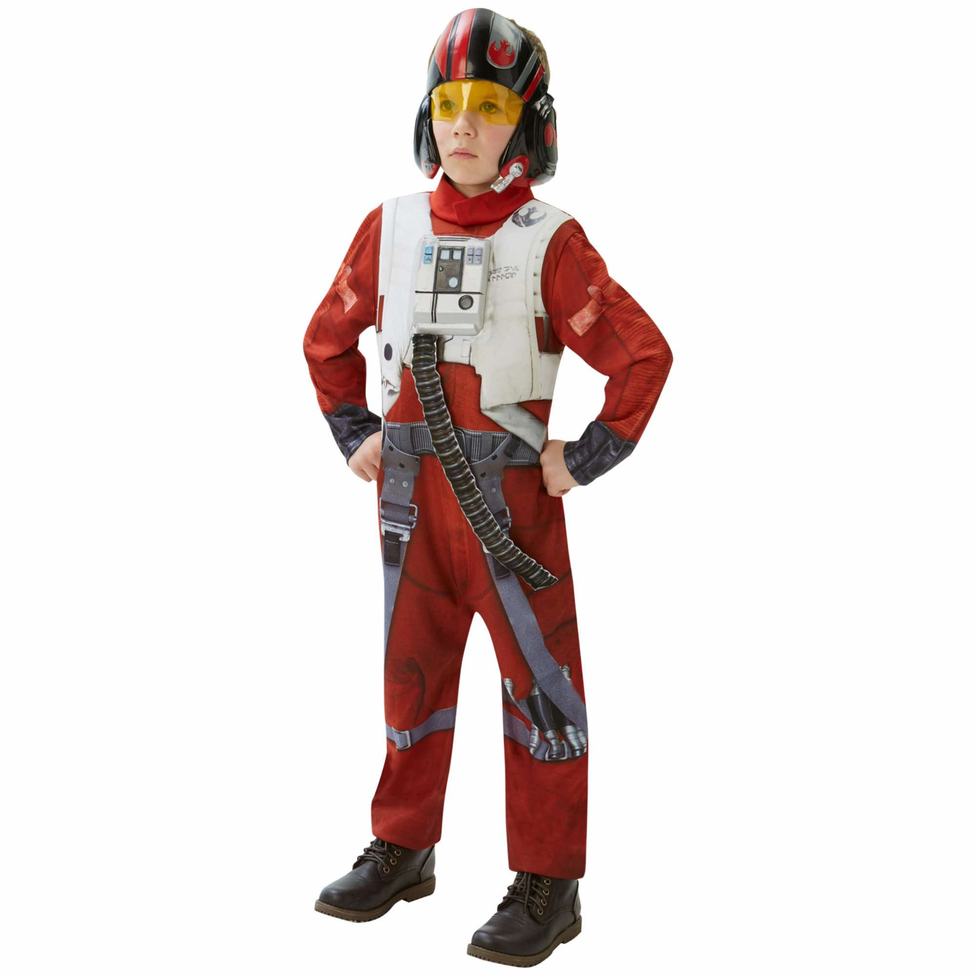 POE X-Wing Deluxe Star Wars Boys Costume 13-14 Years