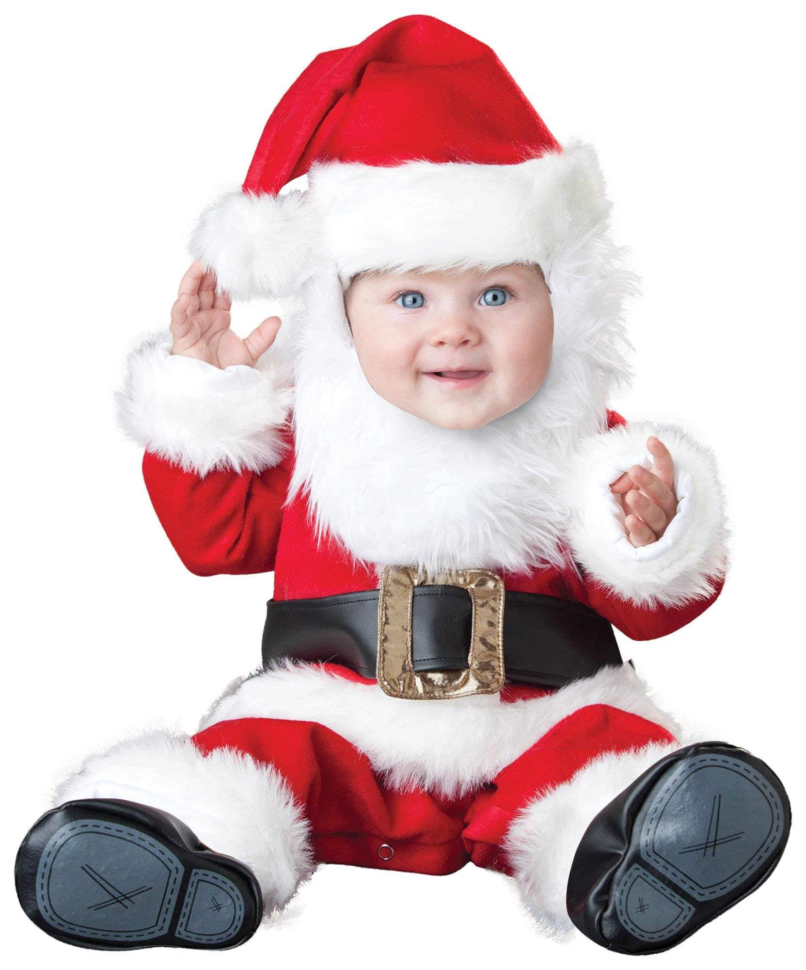 Santa Deluxe Christmas Baby Costume