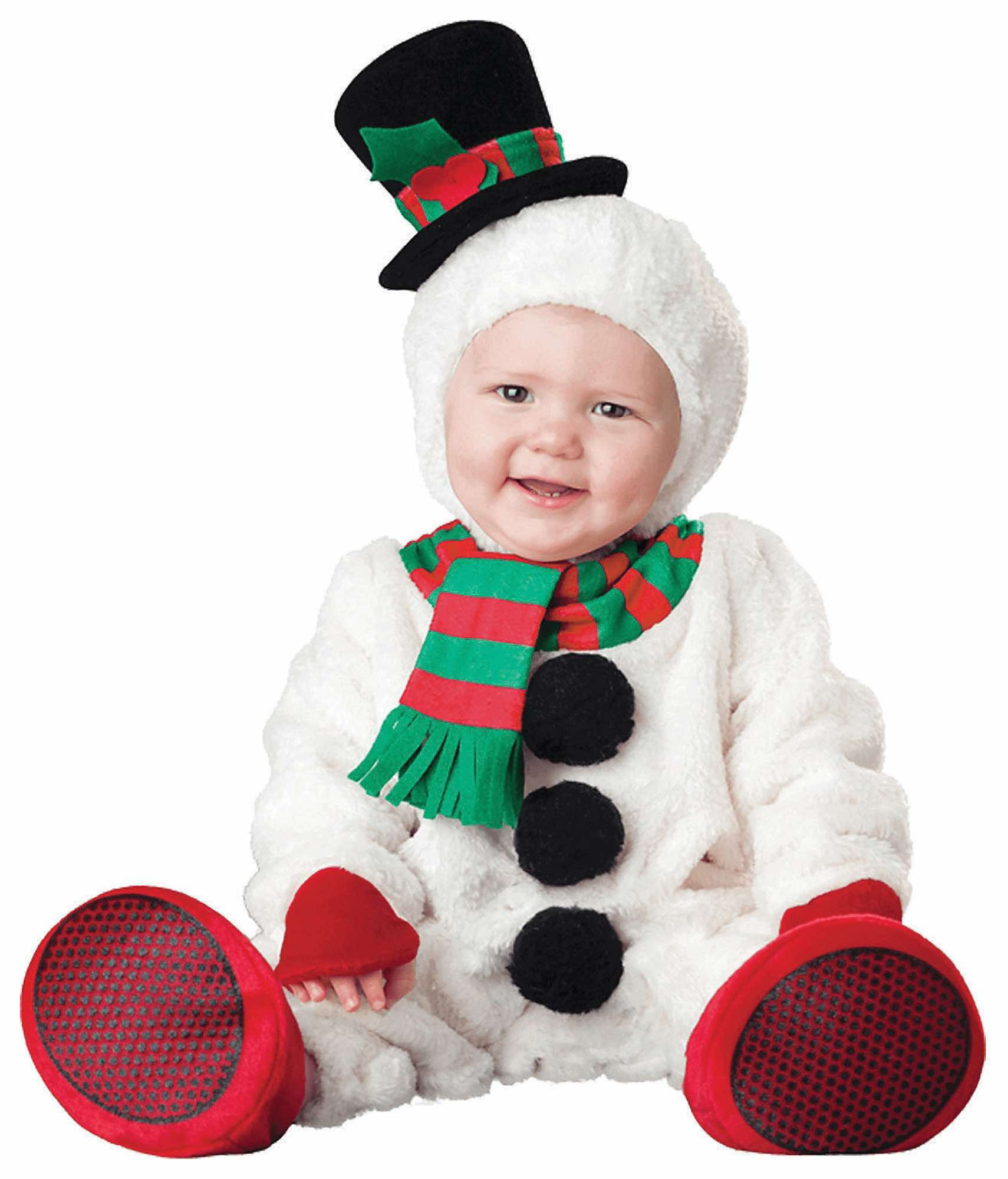 Silly Snowman Deluxe Christmas Baby Costume