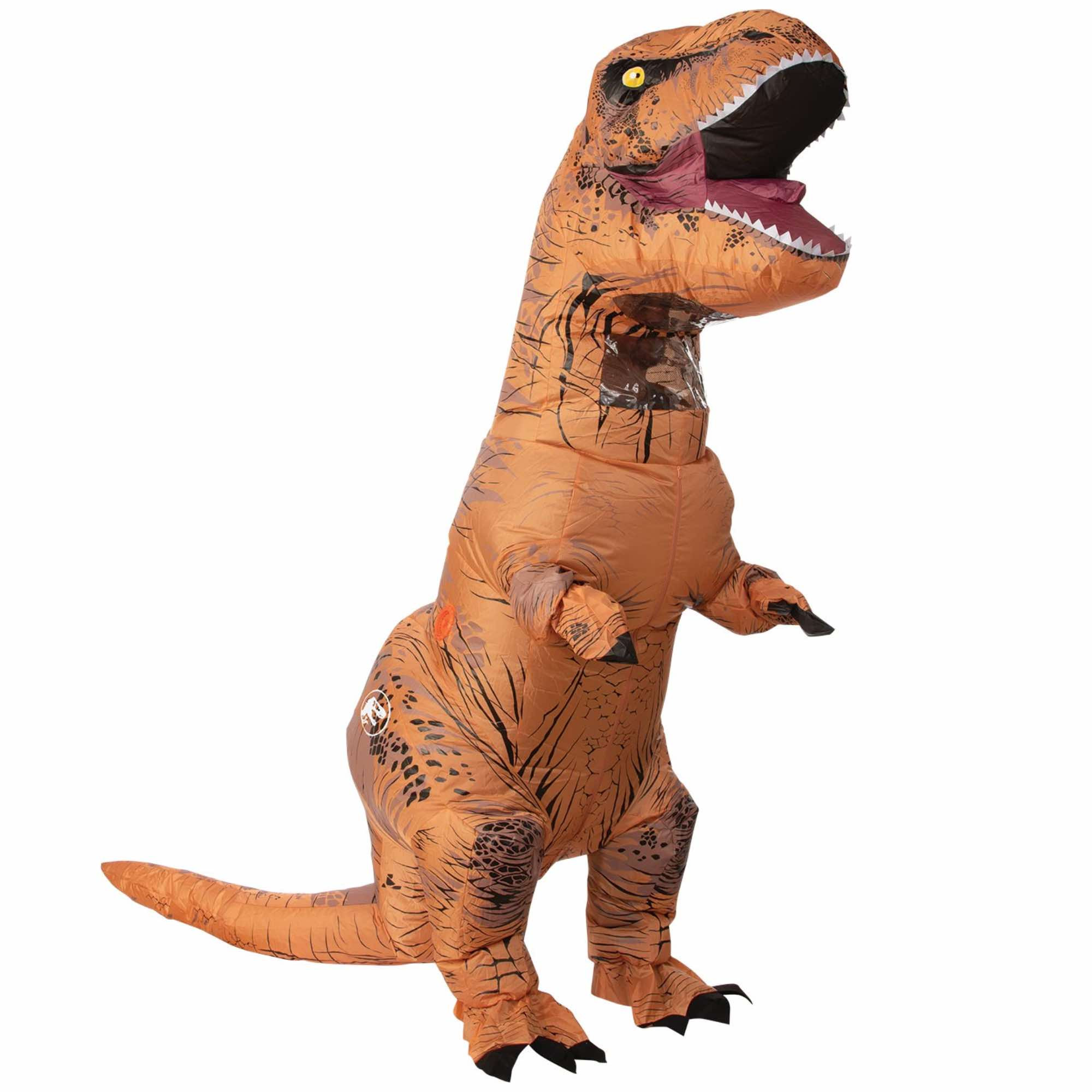 T-Rex Inflatable Dinosaur Jurassic World Adult Costume Plus