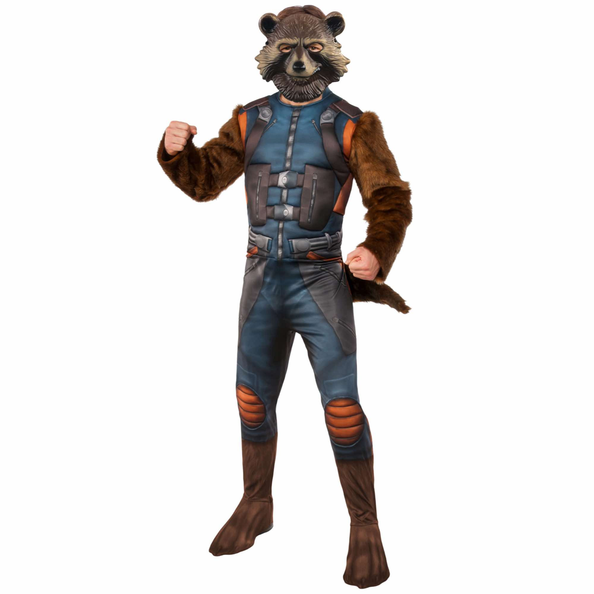 Rocket Raccoon Deluxe Marvel Men Costume