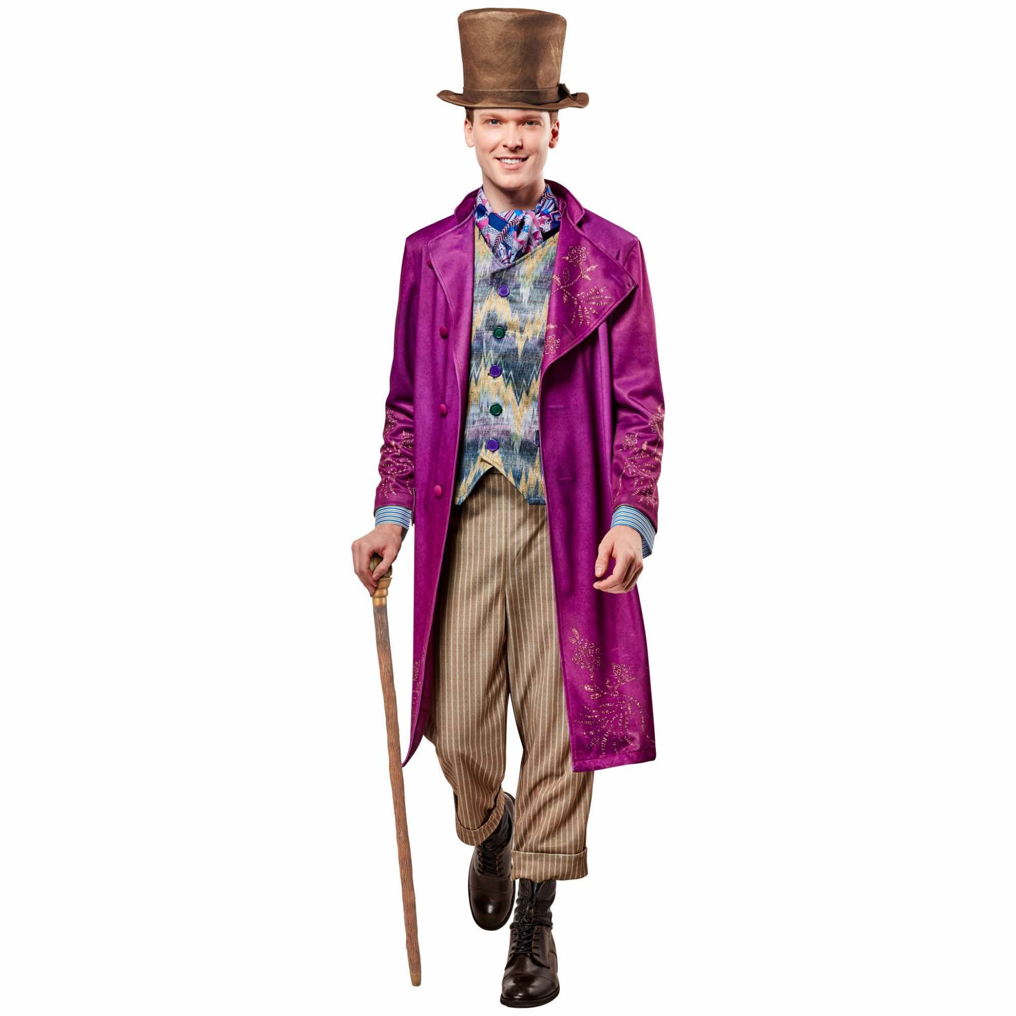 Willy Wonka Premium Chocolate Factory Men Costume