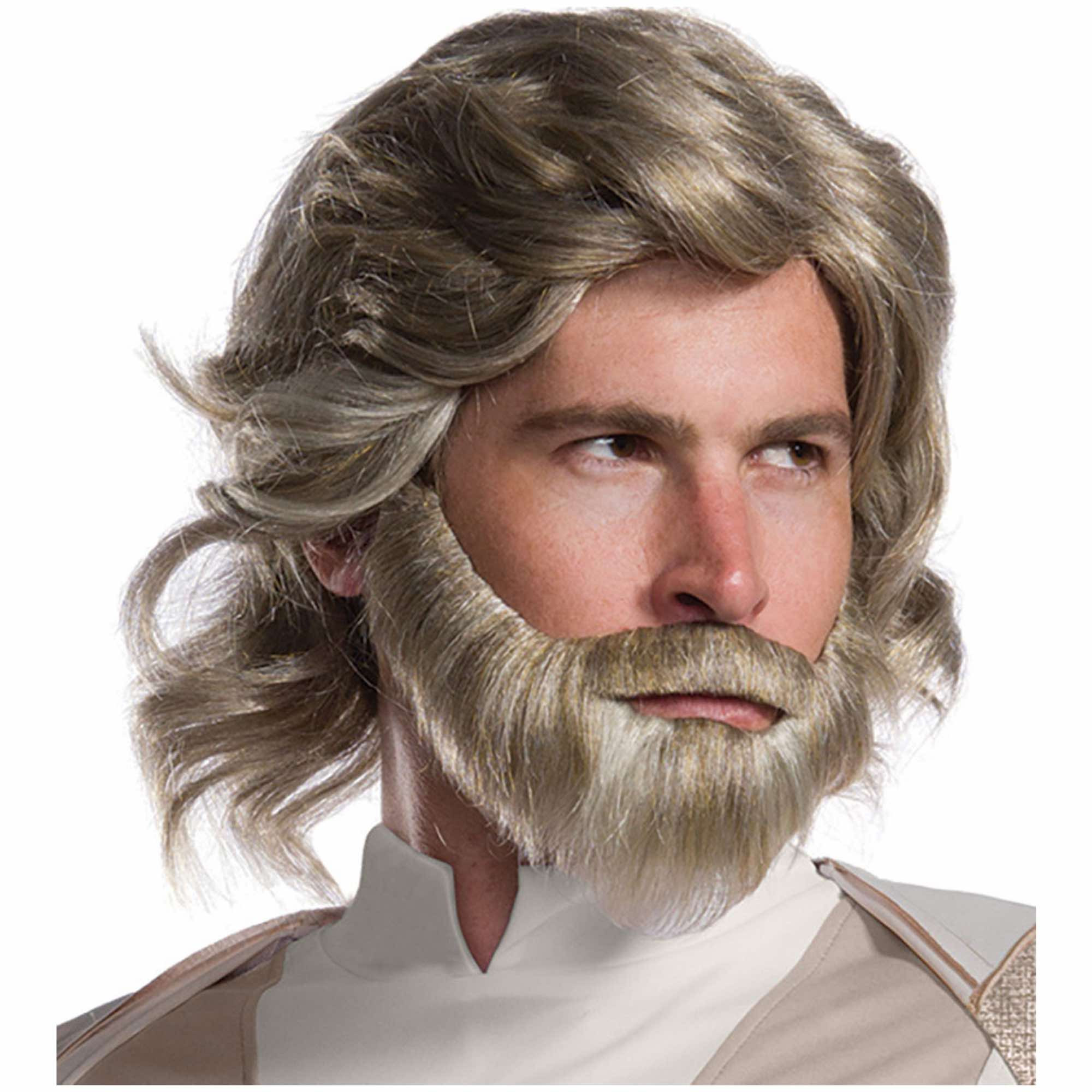 Luke Skywalker Star Wars Blonde Mens Wig and Beard