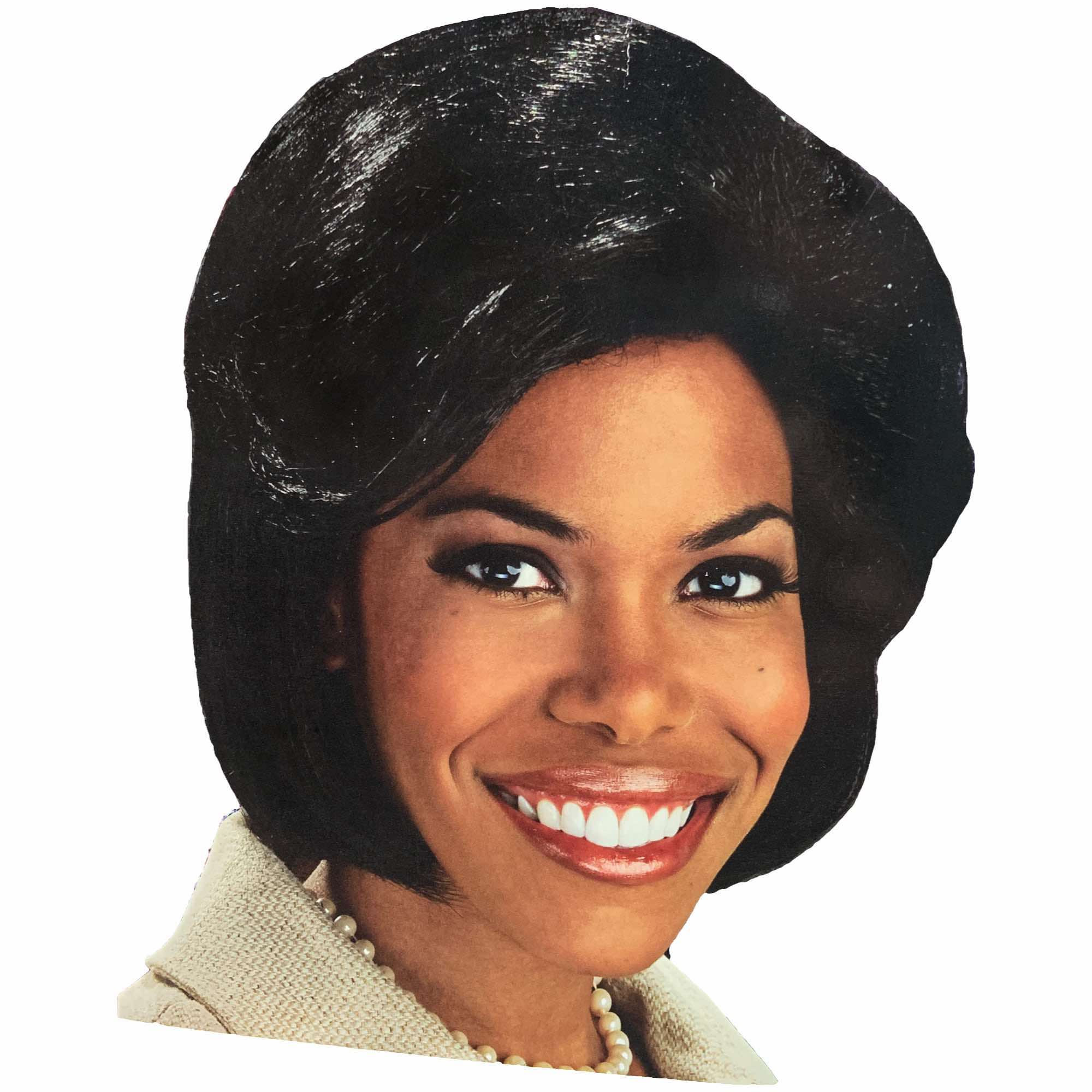 First Lady US Political Black Short Bob Womens Wig