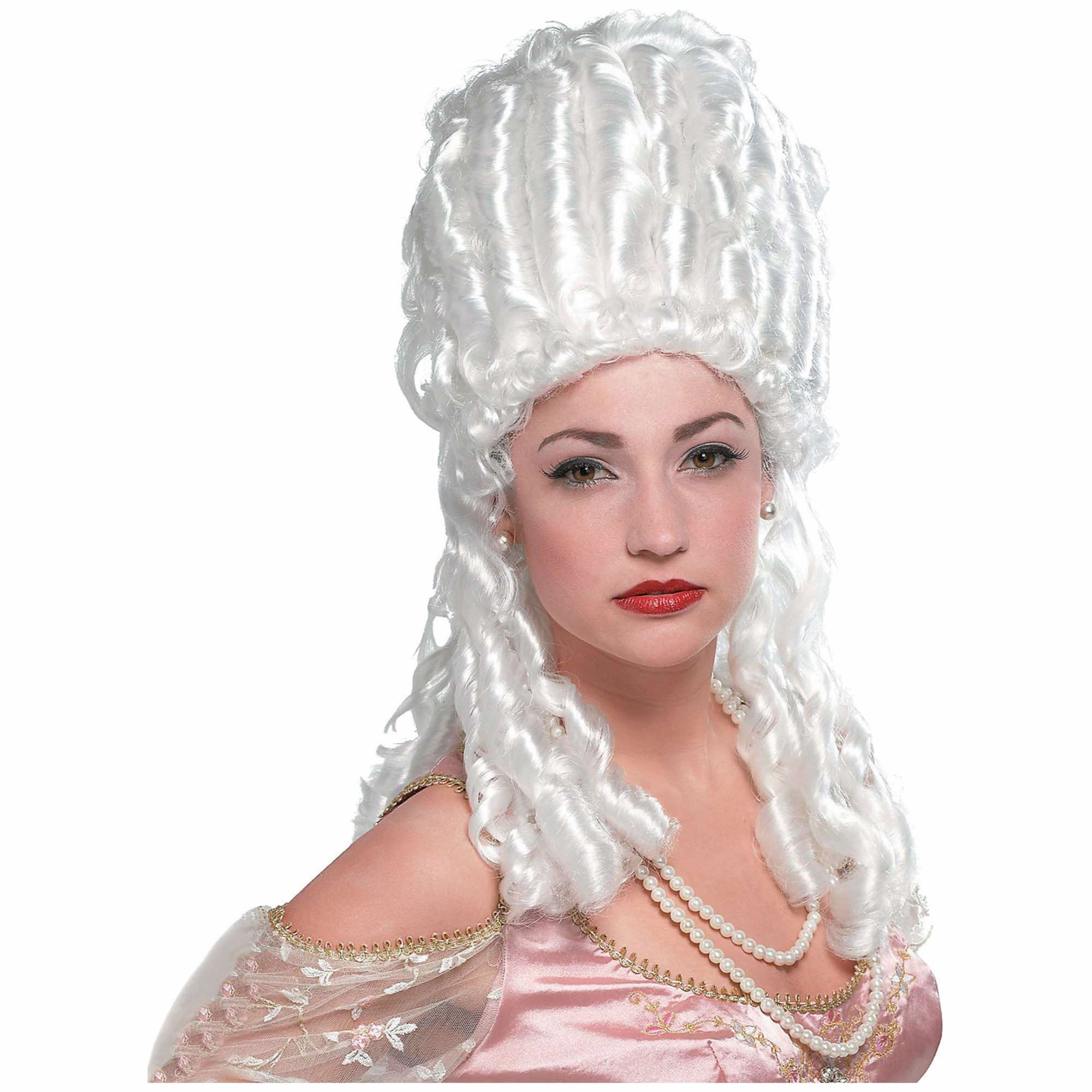 Marie Antoinette Platinum White Womens Wig