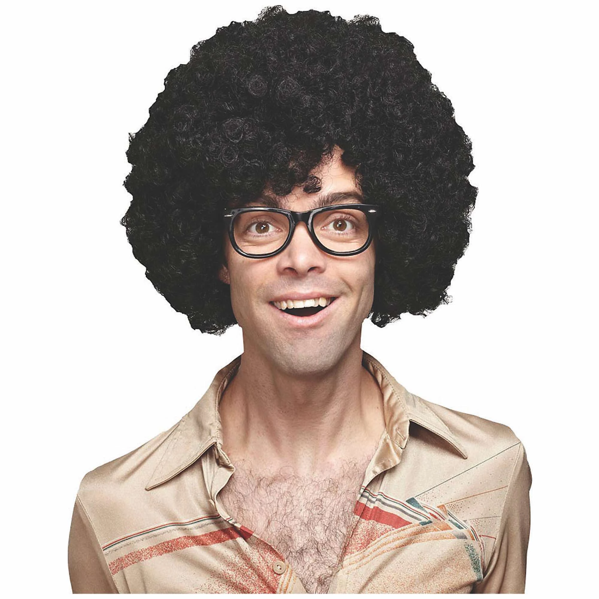 Giant Afro 60s or 70s Hippie Black Adult Unisex Wig