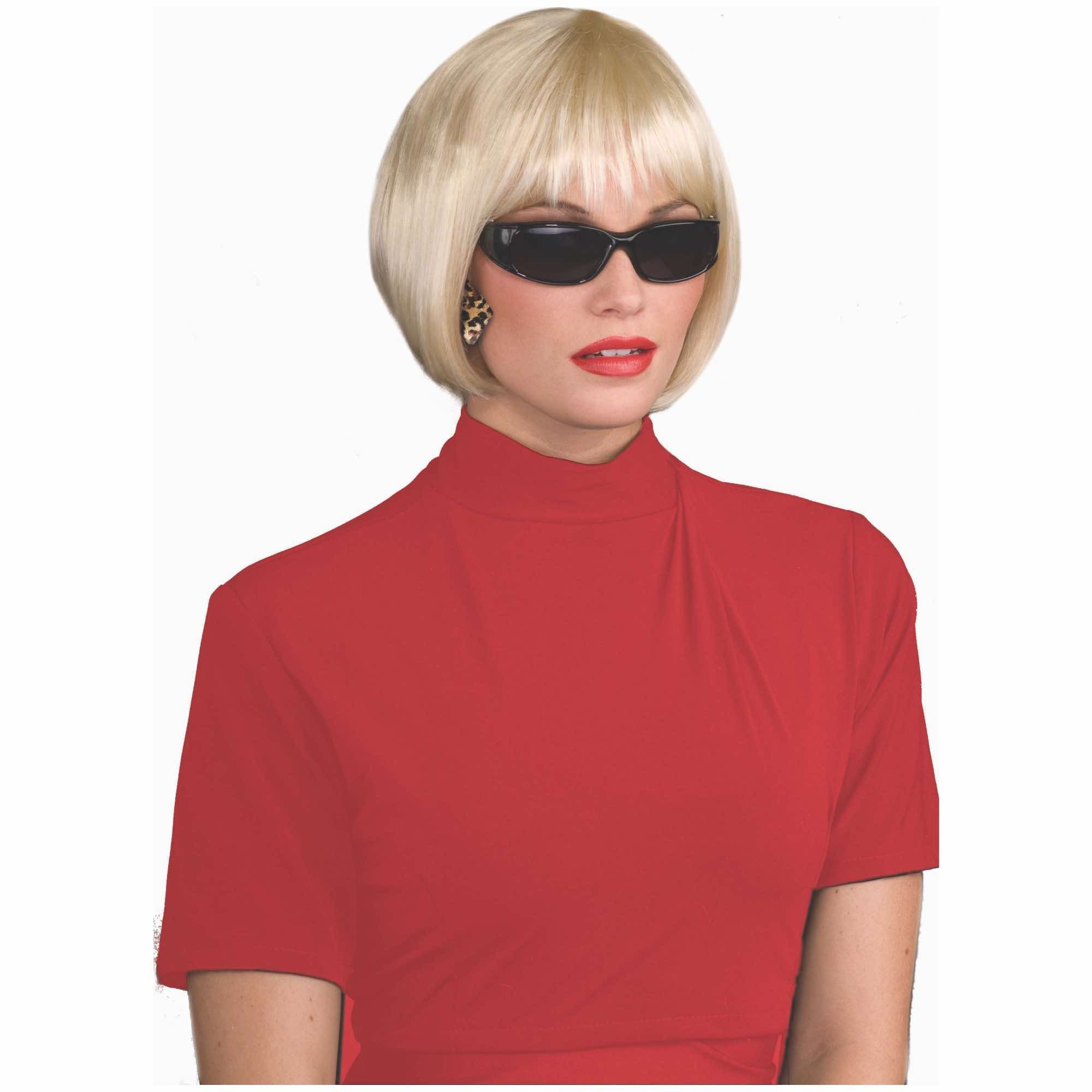 Sassy Chic Blonde Short Bob Womens Wig
