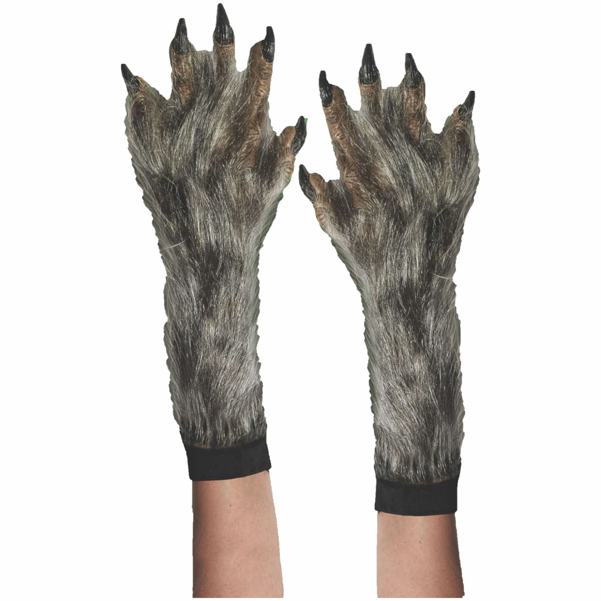 Werewolf Fury Claws Paws Mens Gloves Hands