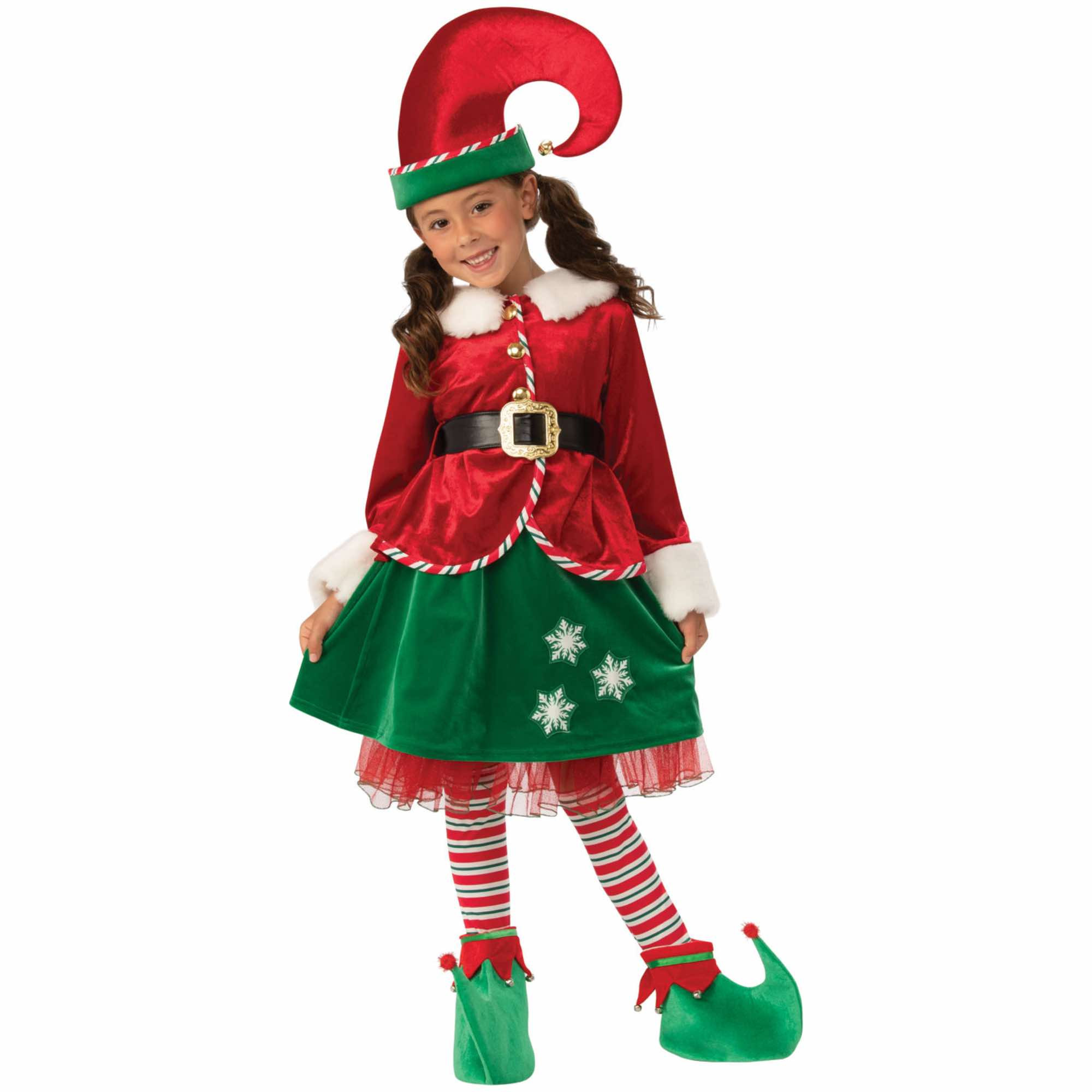 Elf Deluxe Girls Costume