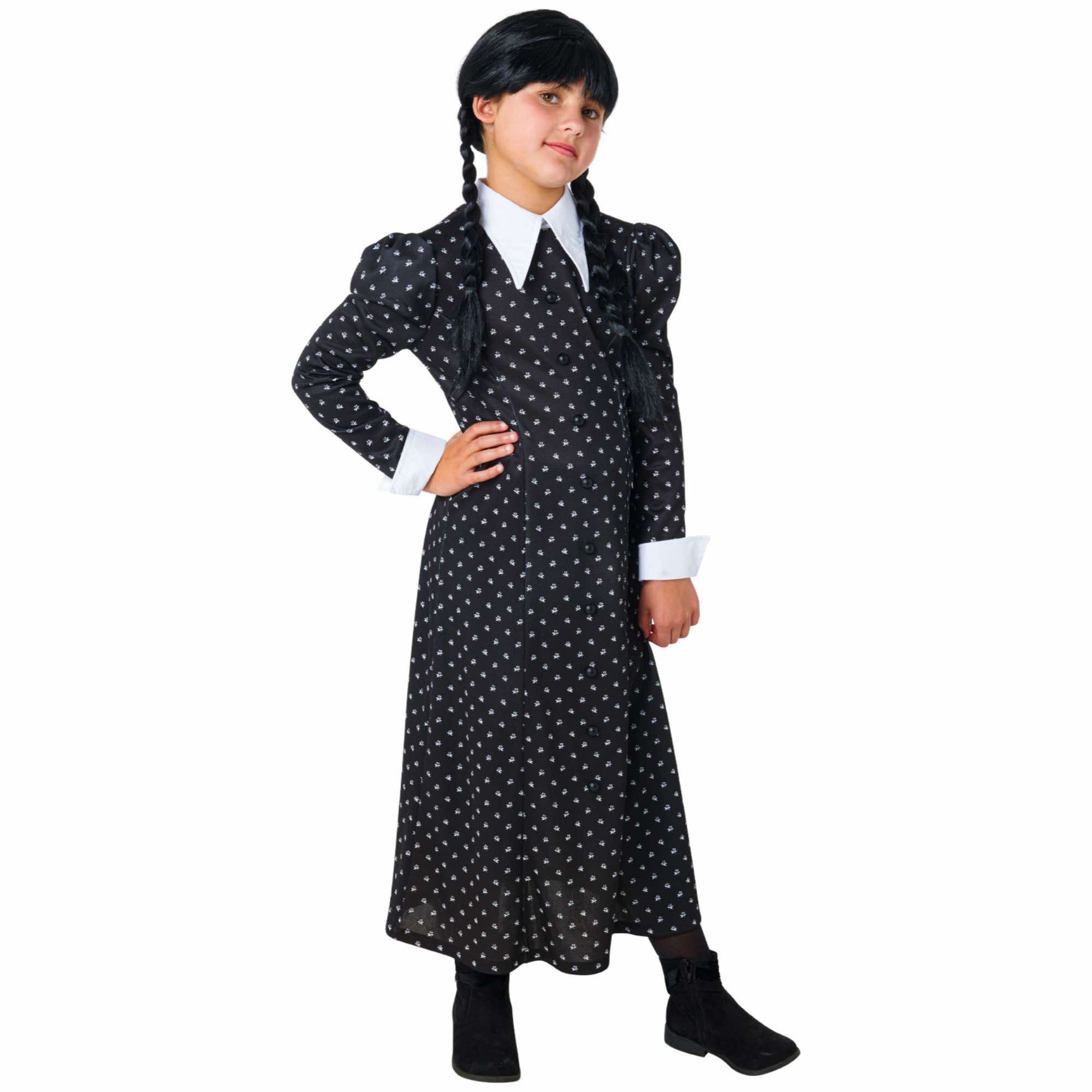 Wednesday Addams Deluxe Girls Costume