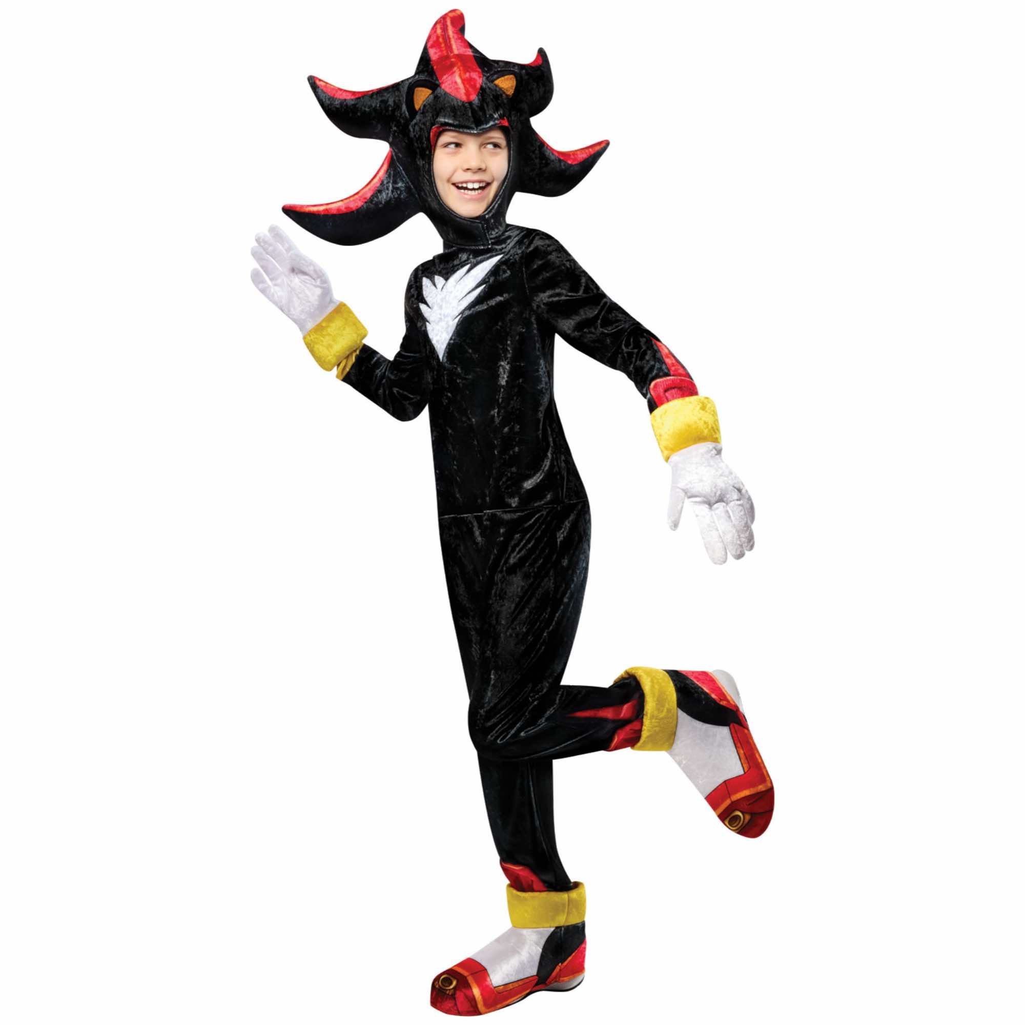Shadow Sonic The Hedgehog Deluxe Boys Costume