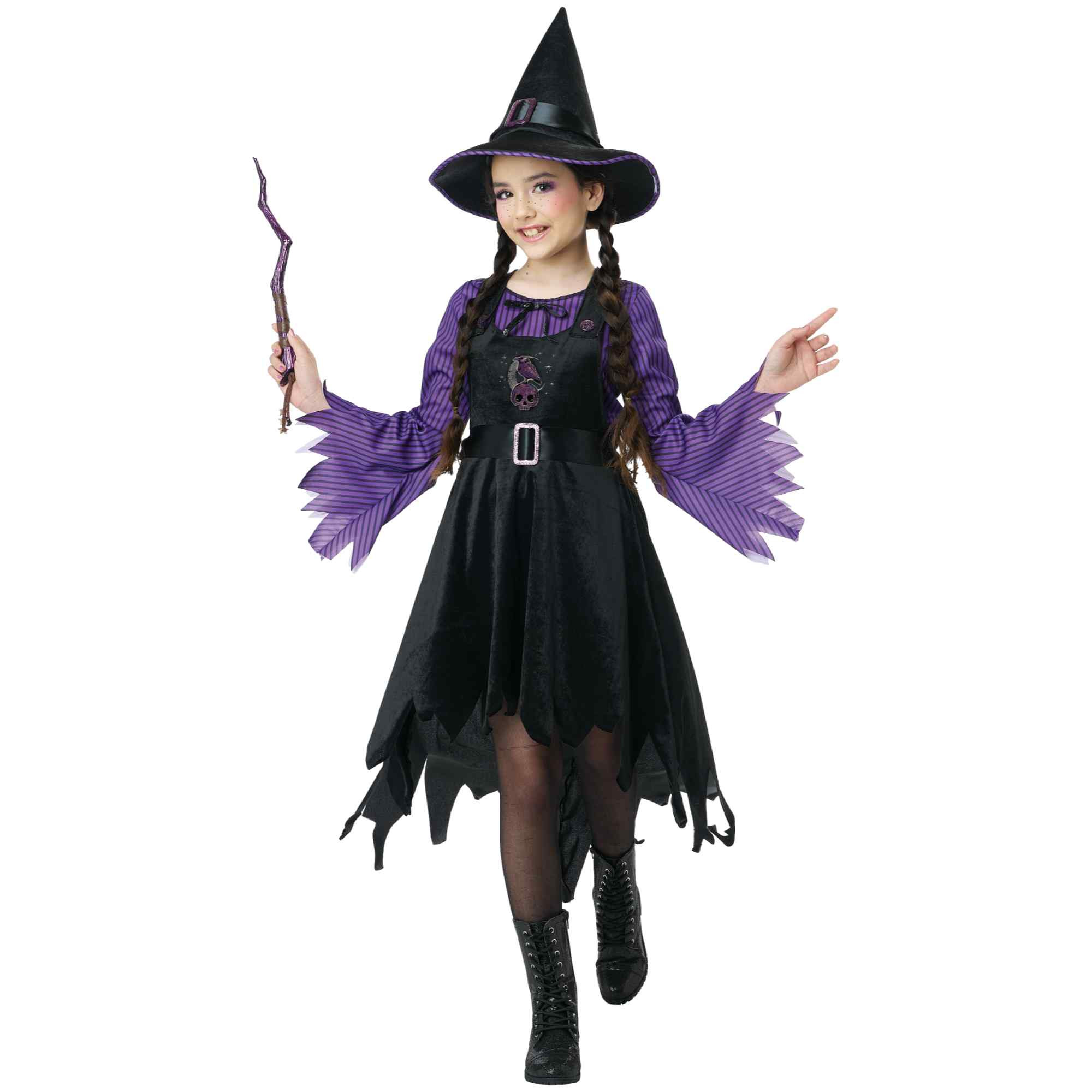 Moon Glow Witch Girls Costume