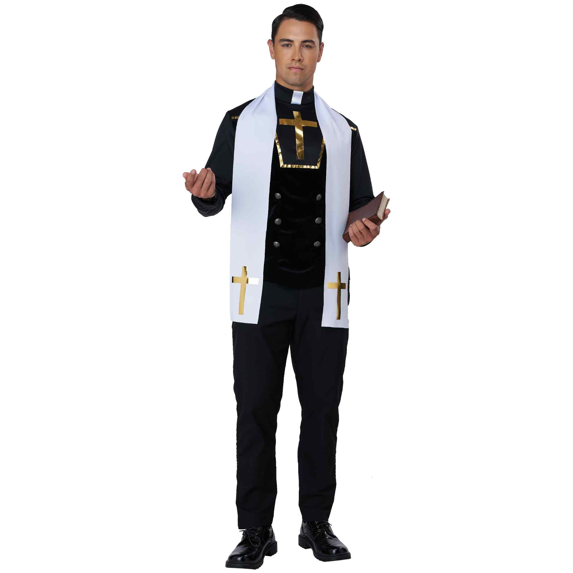 Clergyman Priest Mens Costume