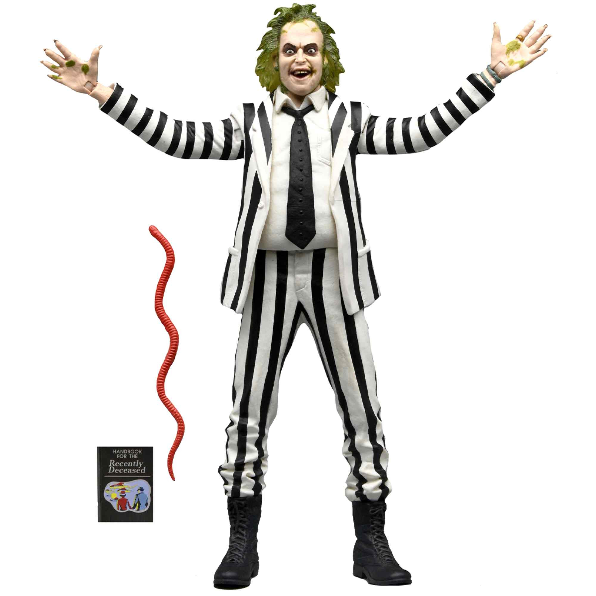 Beetlejuice (1988) Striped Suit NECA 7″ Action Figure