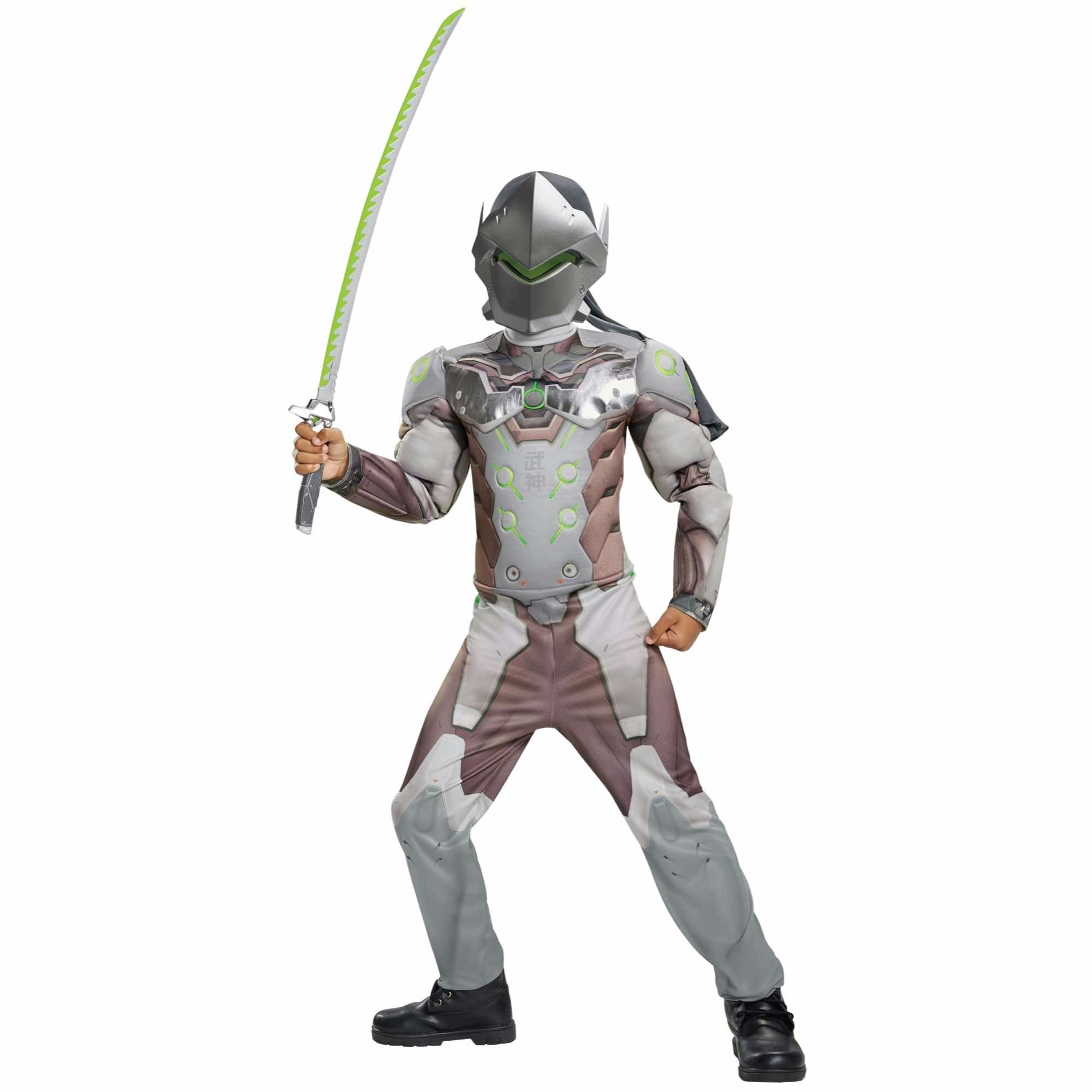 Genji Shimada Classic Overwatch Video Game Superhero Book Week Boys Costume
