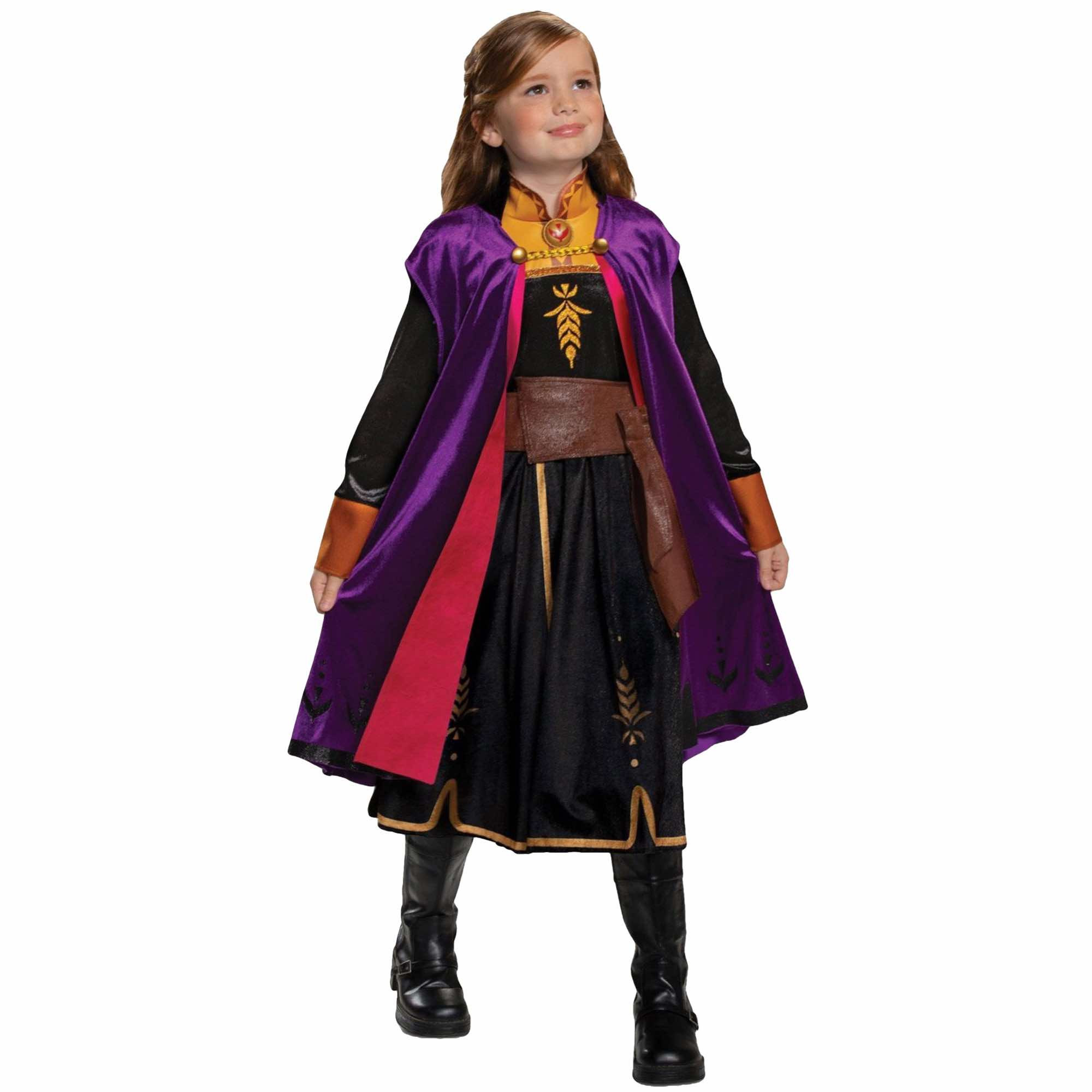 Anna Deluxe Disney Frozen 2 Queen of Arendelle Book Week Child Girls Costume