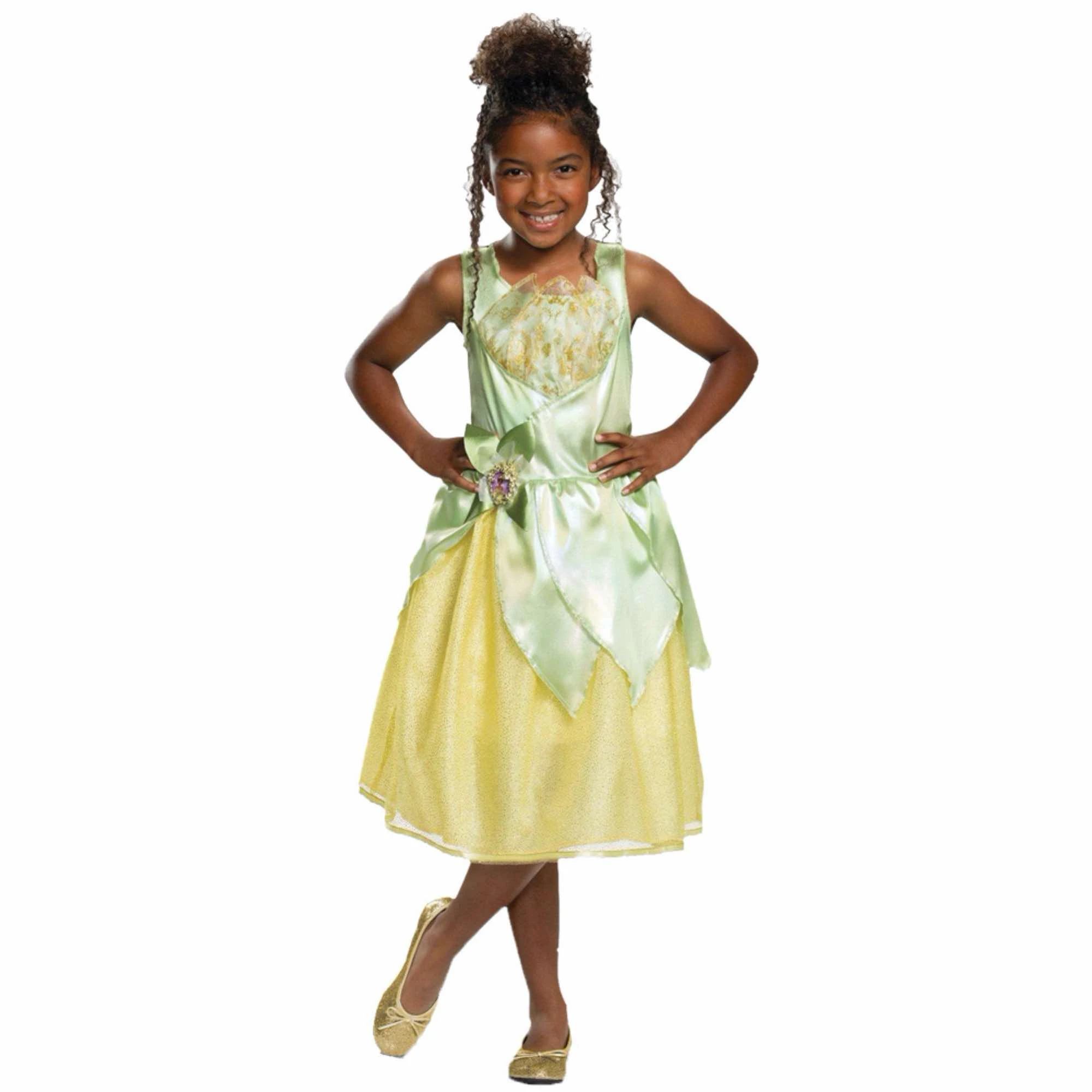 Tiana Disney The Princess And The Frog Book Week Toddler Girls Costume 3T-4T