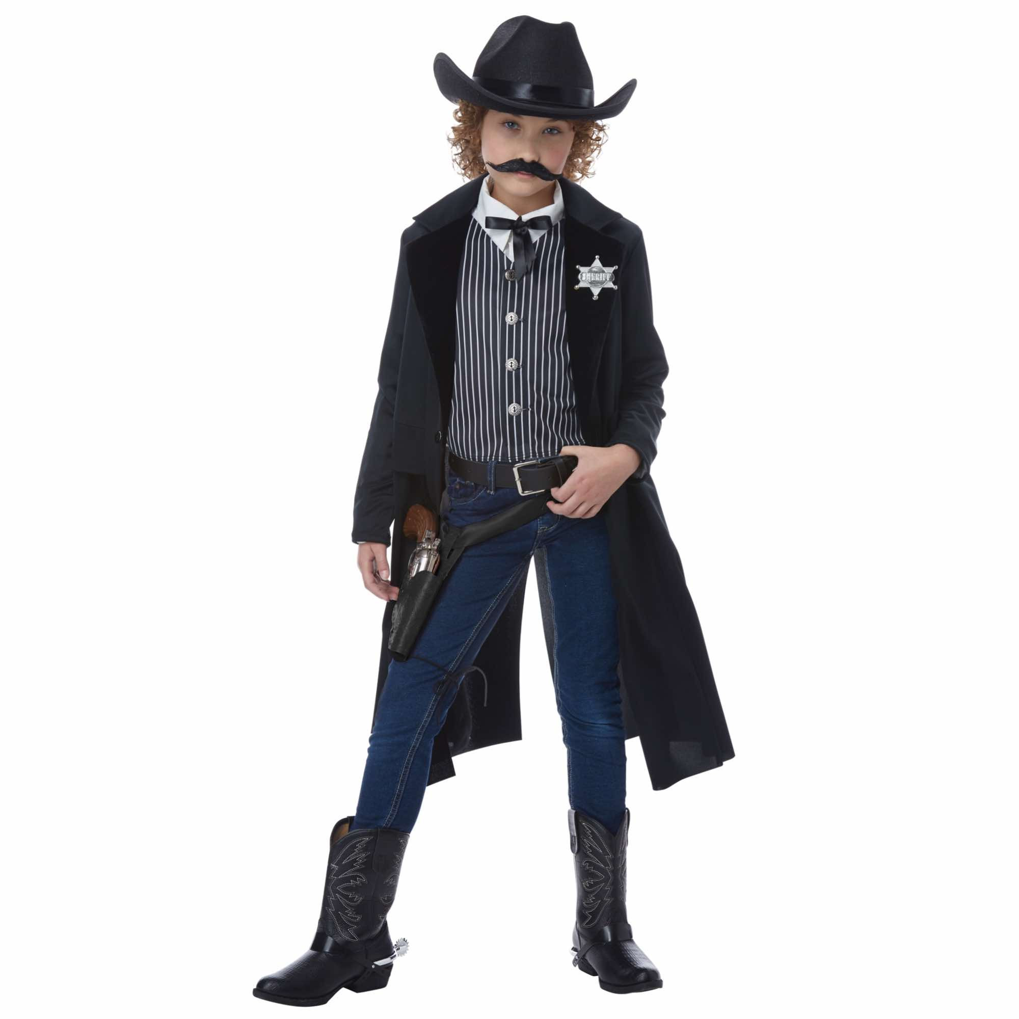 Western Outlaw Sheriff Gunslinger Texas Cowboy Book Week Boys Costume