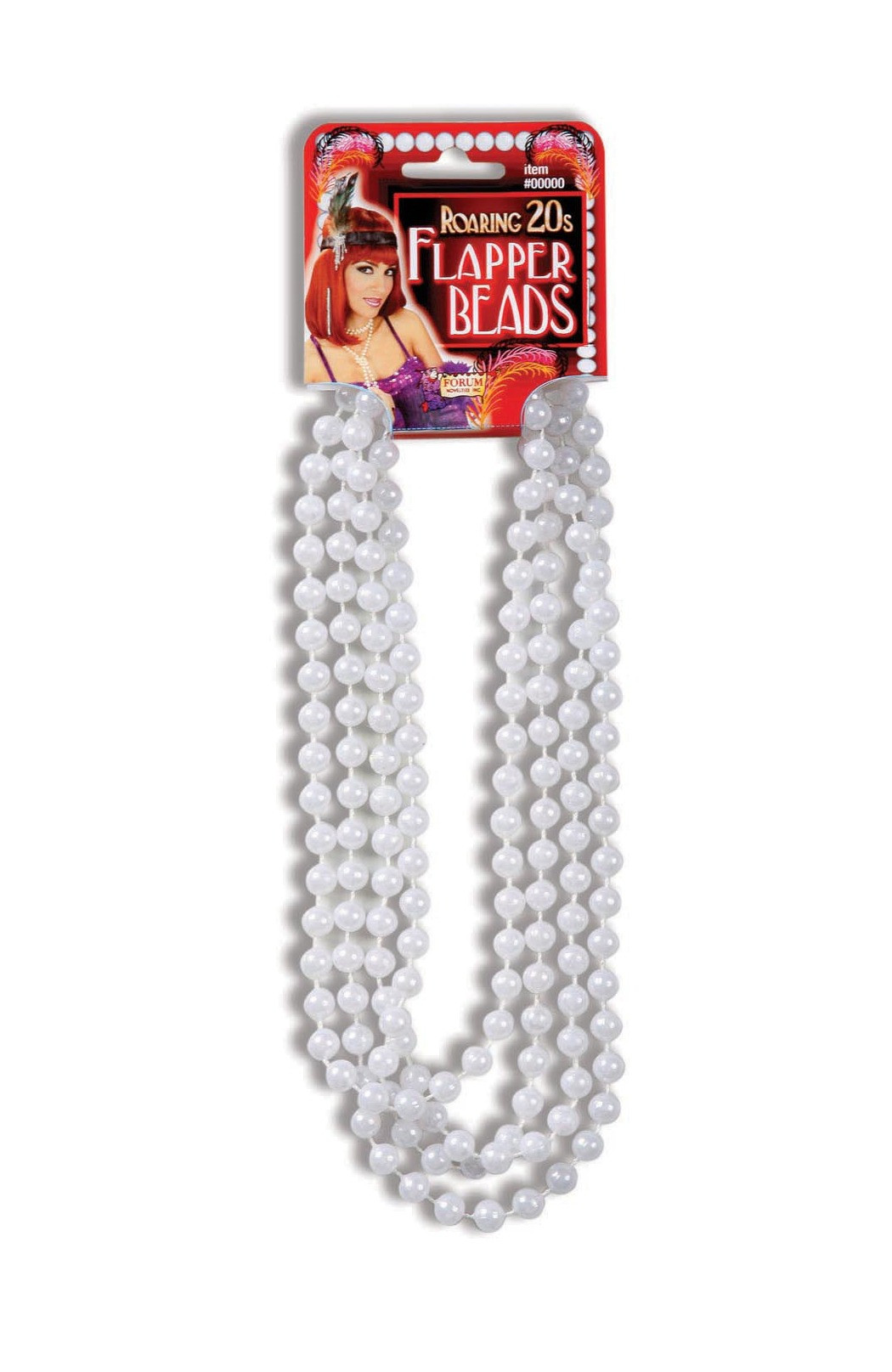 Roaring Flapper Gatsby 1920s Beads Necklace Women Costume Jewelry