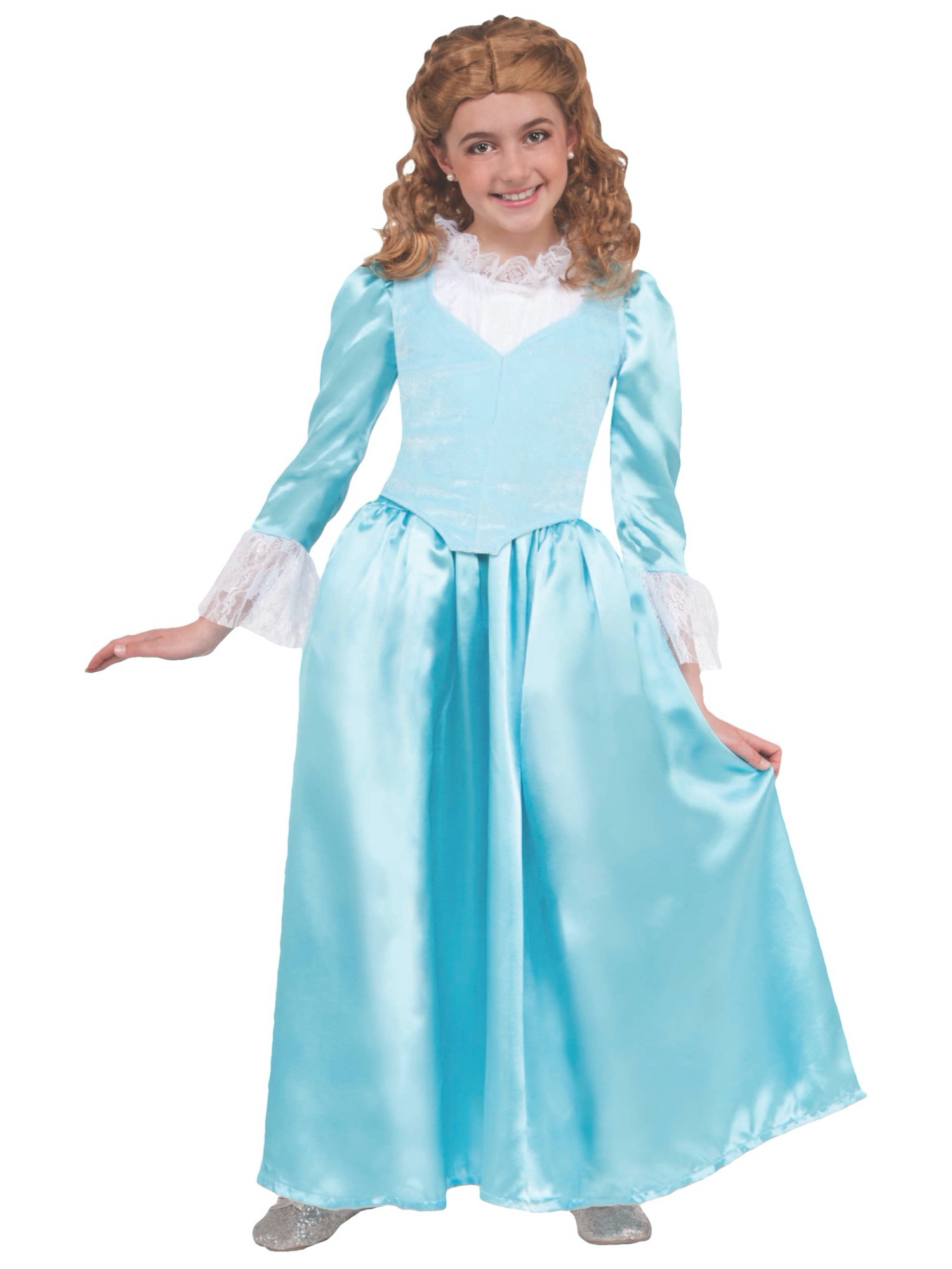 Colonial Lady Victorian British Historical Olden Day Book Week Girls Costume