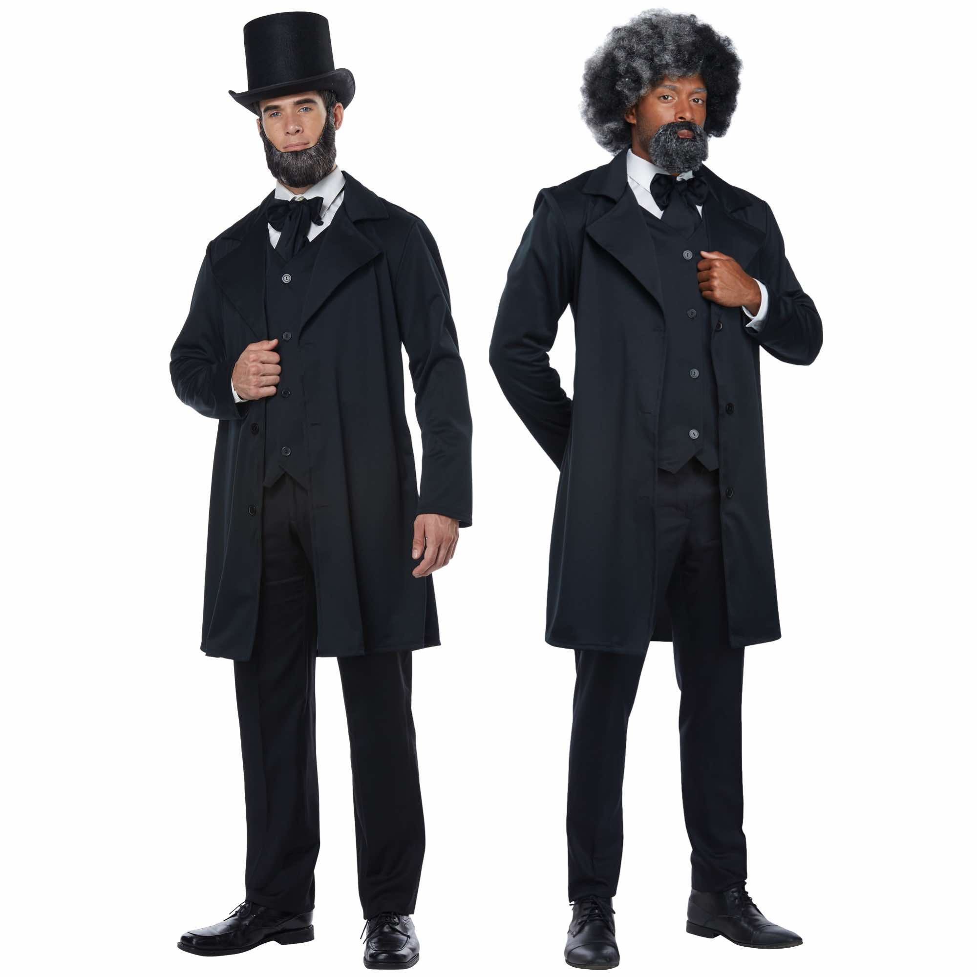 Abraham Lincoln Andrew Jackson Frederick Douglass Historical Mens Costume