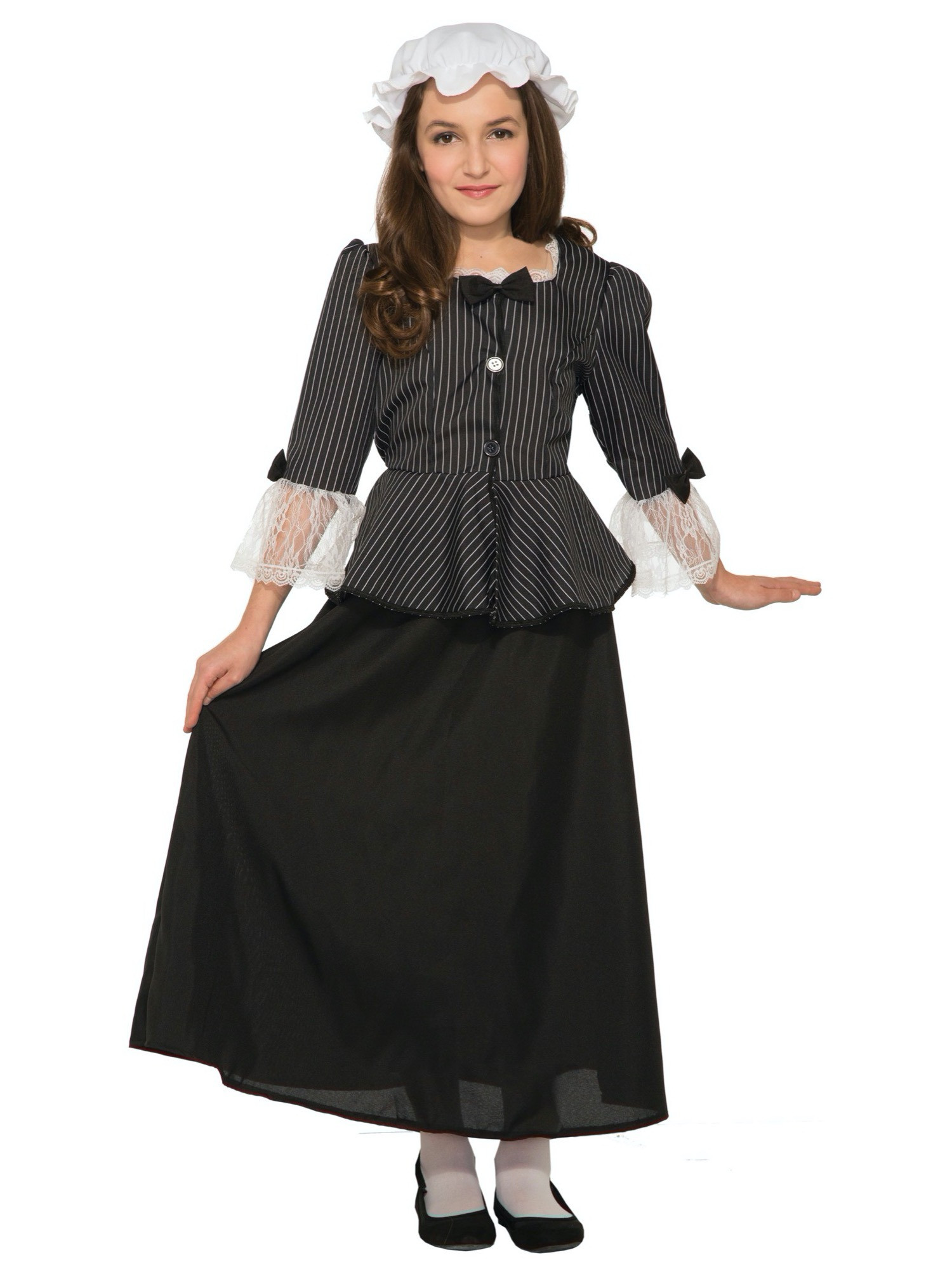 Martha Washington First Lady US Historical Colonial Book Week Girls Costume