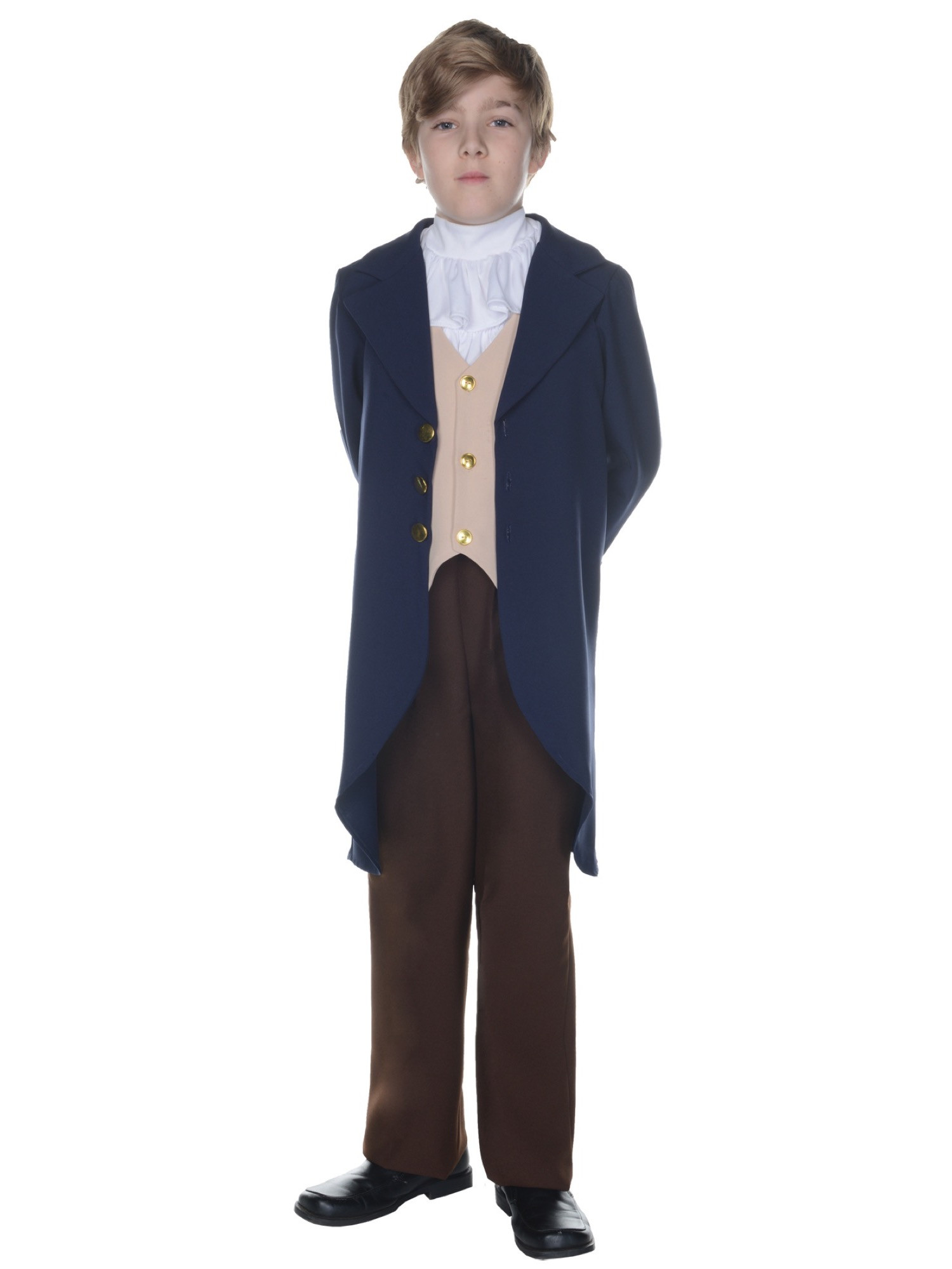 Thomas Jefferson US President Founding Father Colonial Victorian Boys Costume