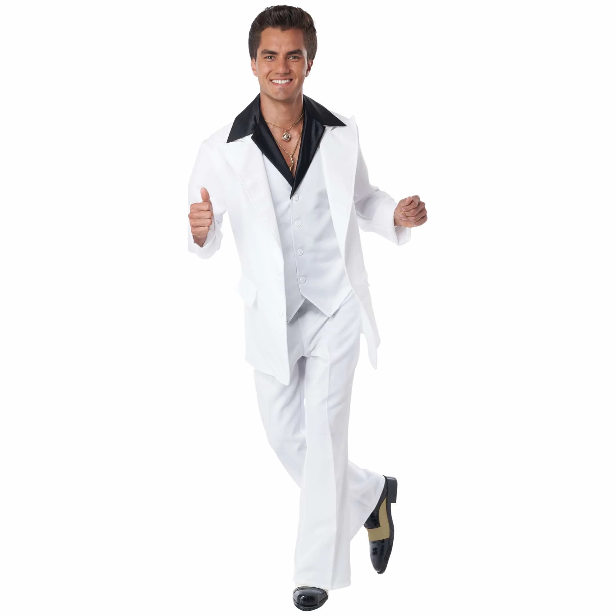 70s Era Disco Suit Tony Saturday Night Adult Mens Costume