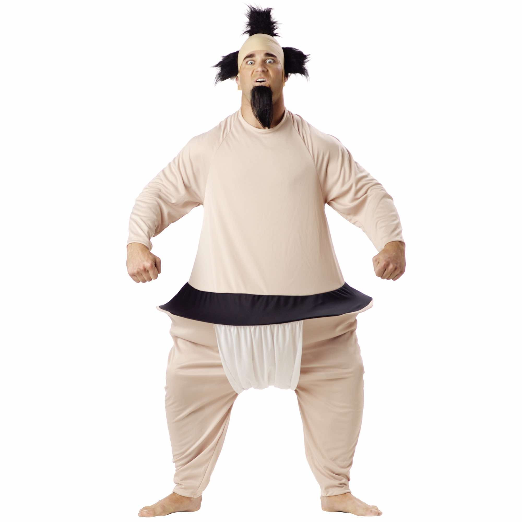 Sumo Wrestler Japanese Japan Wrestling Sport Fat Stag Night Funny Mens Costume
