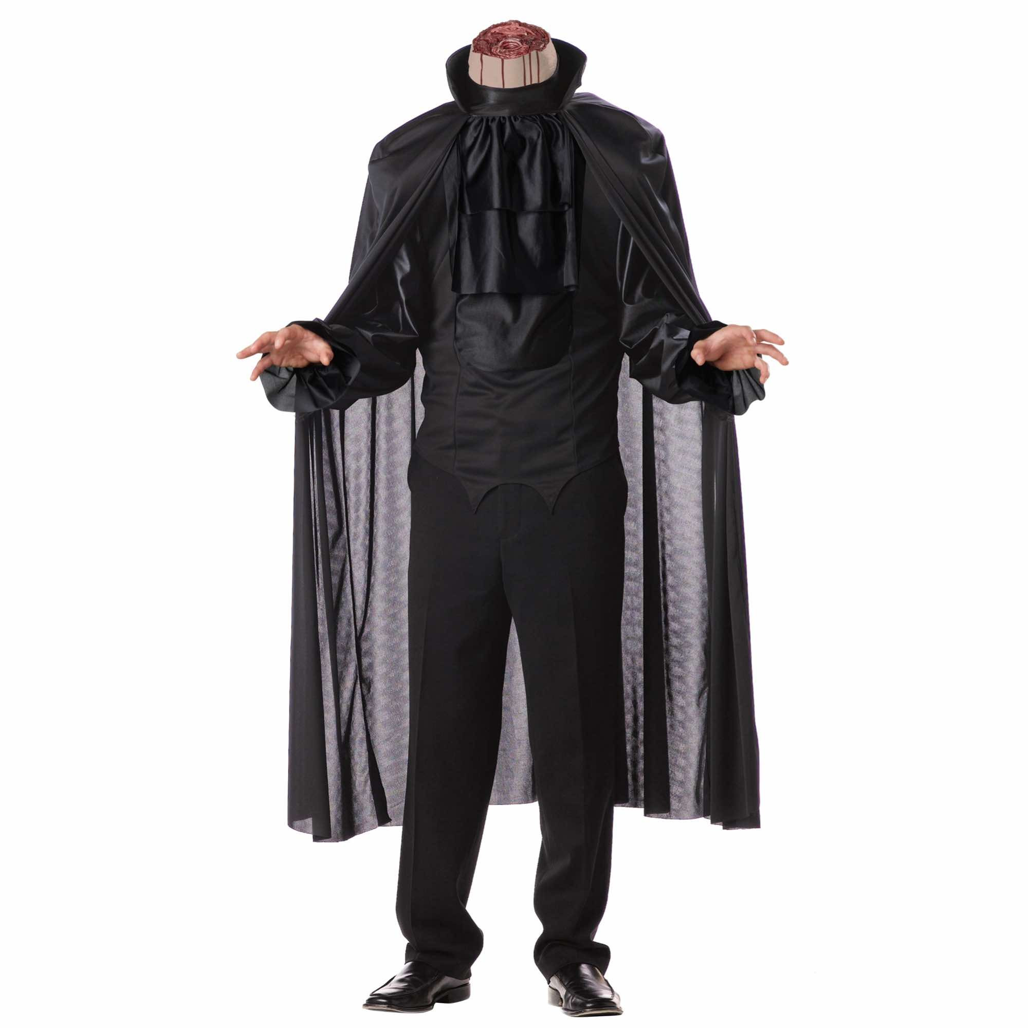 Headless Horseman Man Medieval Ghost Sleepy Horror Halloween Mens Costume