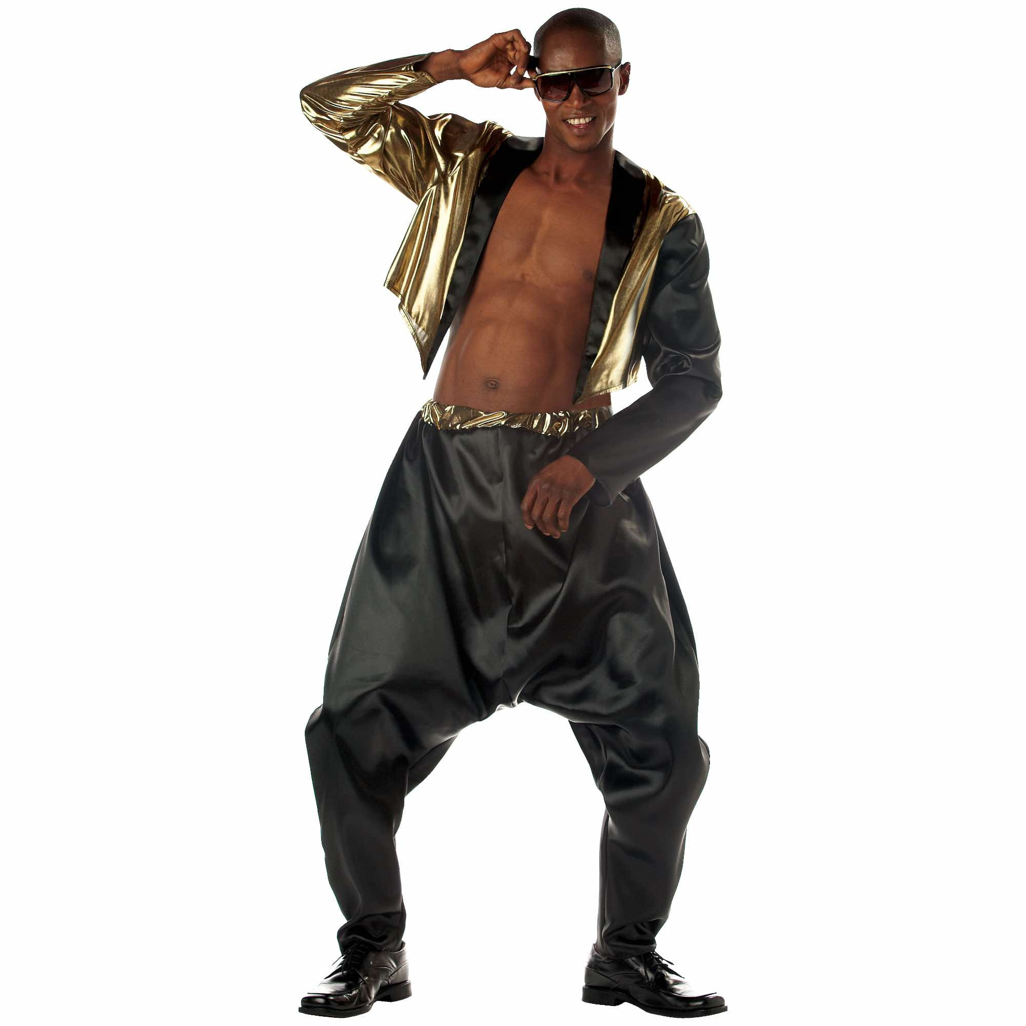 Old School Rapper 1980s 1990s Hip Hop Dance Party Mens Costume