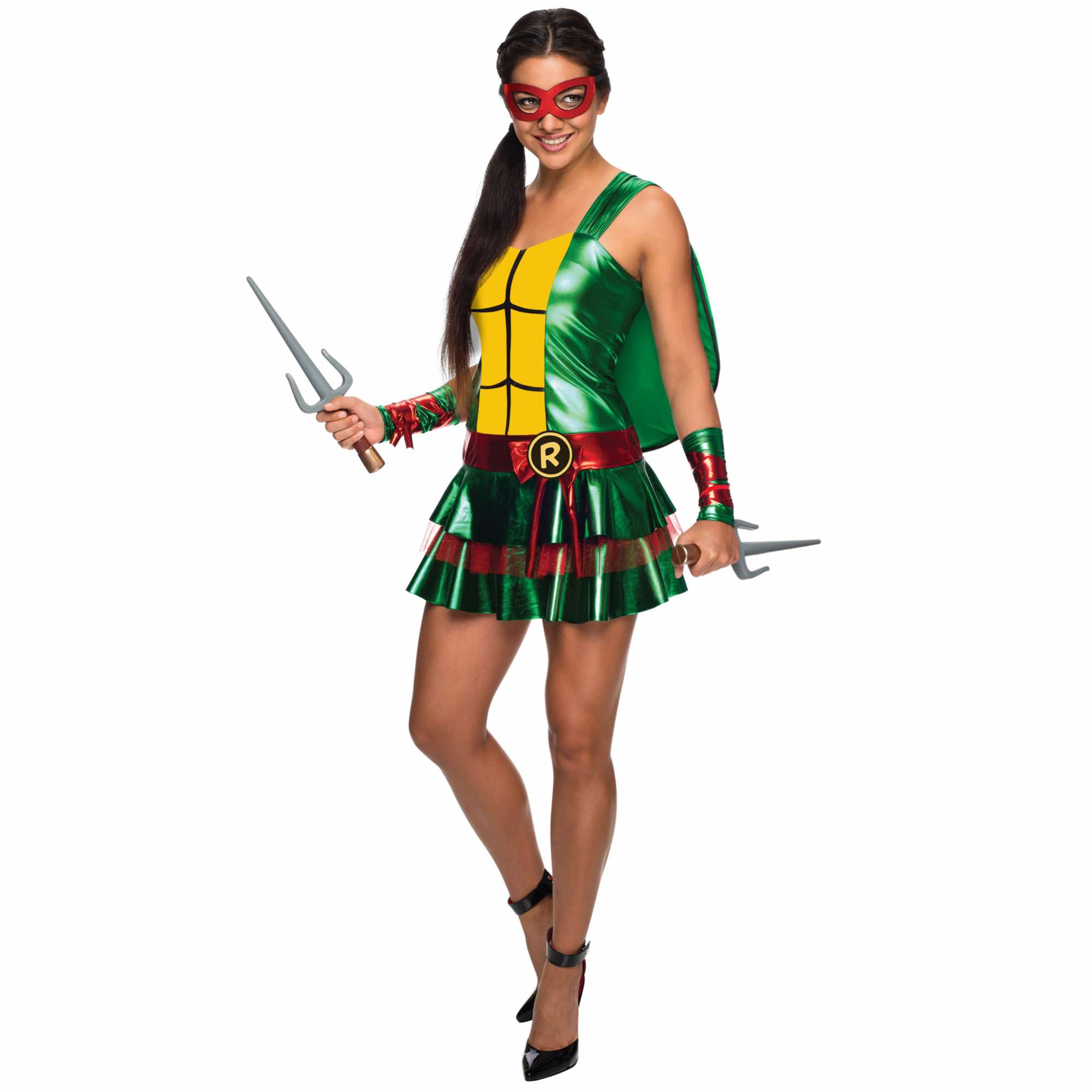Raphael Raph Dress Teenage Mutant Ninja Turtles Superhero Women Costume
