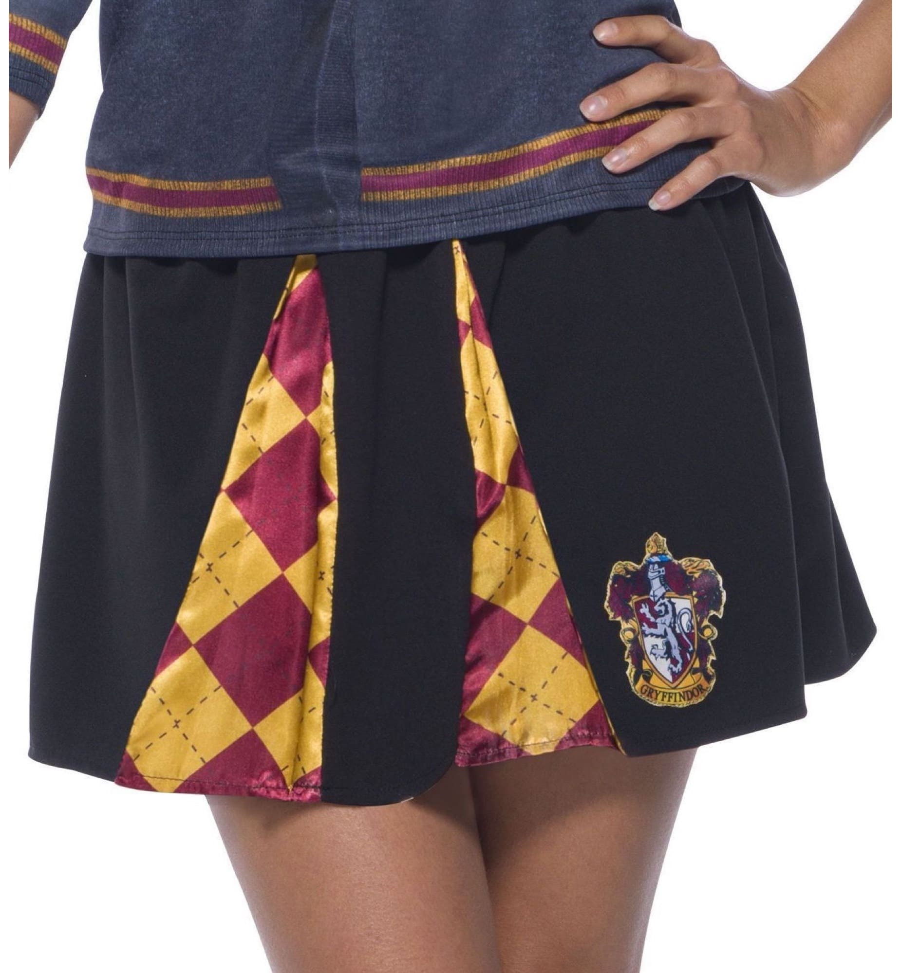 Gryffindor Harry Potter Movie Licensed Book Week Teen Womens Costume Skirt STD