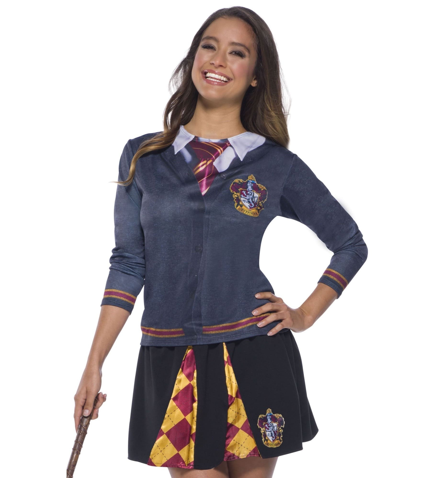 Gryffindor Harry Potter Movie Licensed Book Week Teen Womens Costume Top