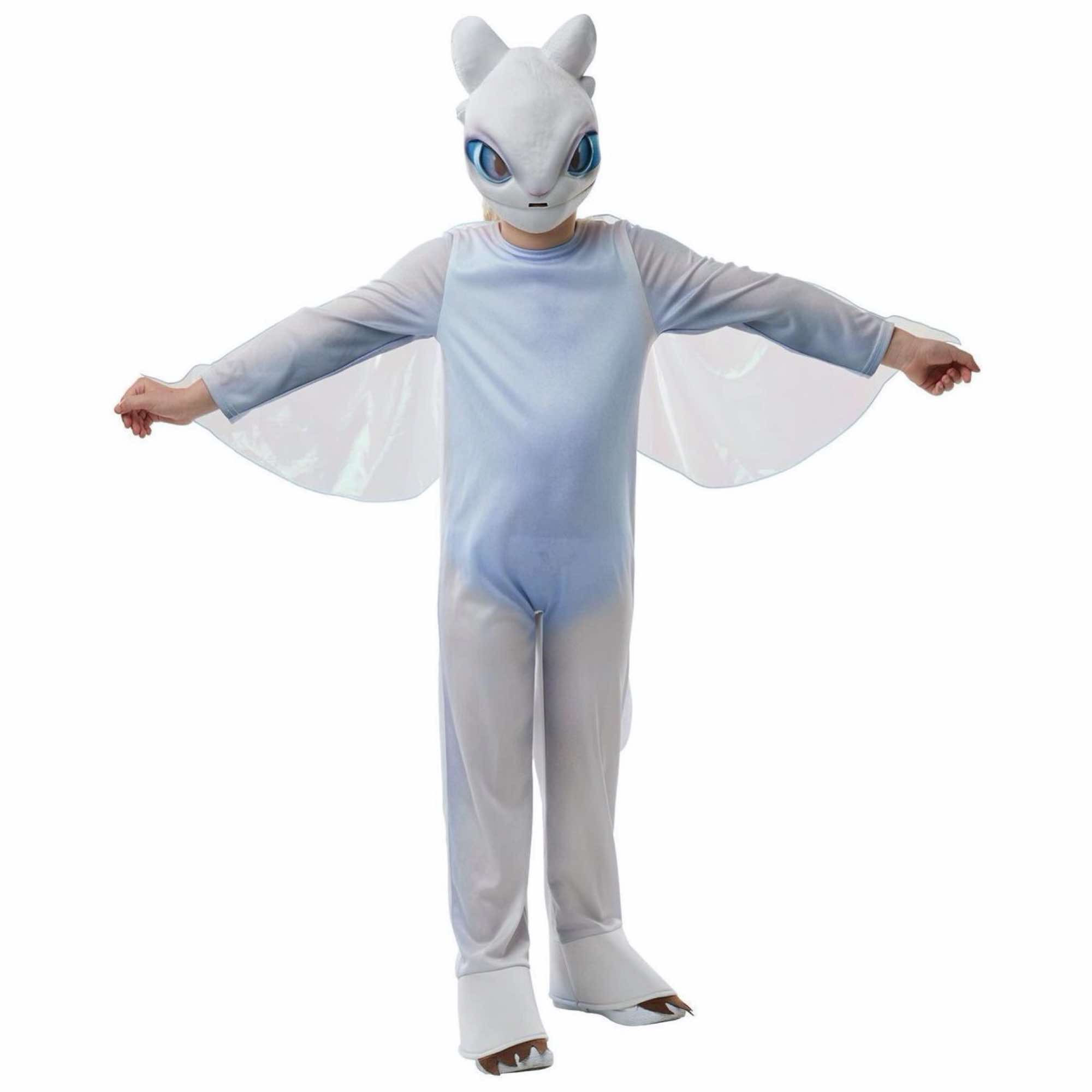 Light Fury White How To Train Your Dragon The Hidden World Child Girls Costume