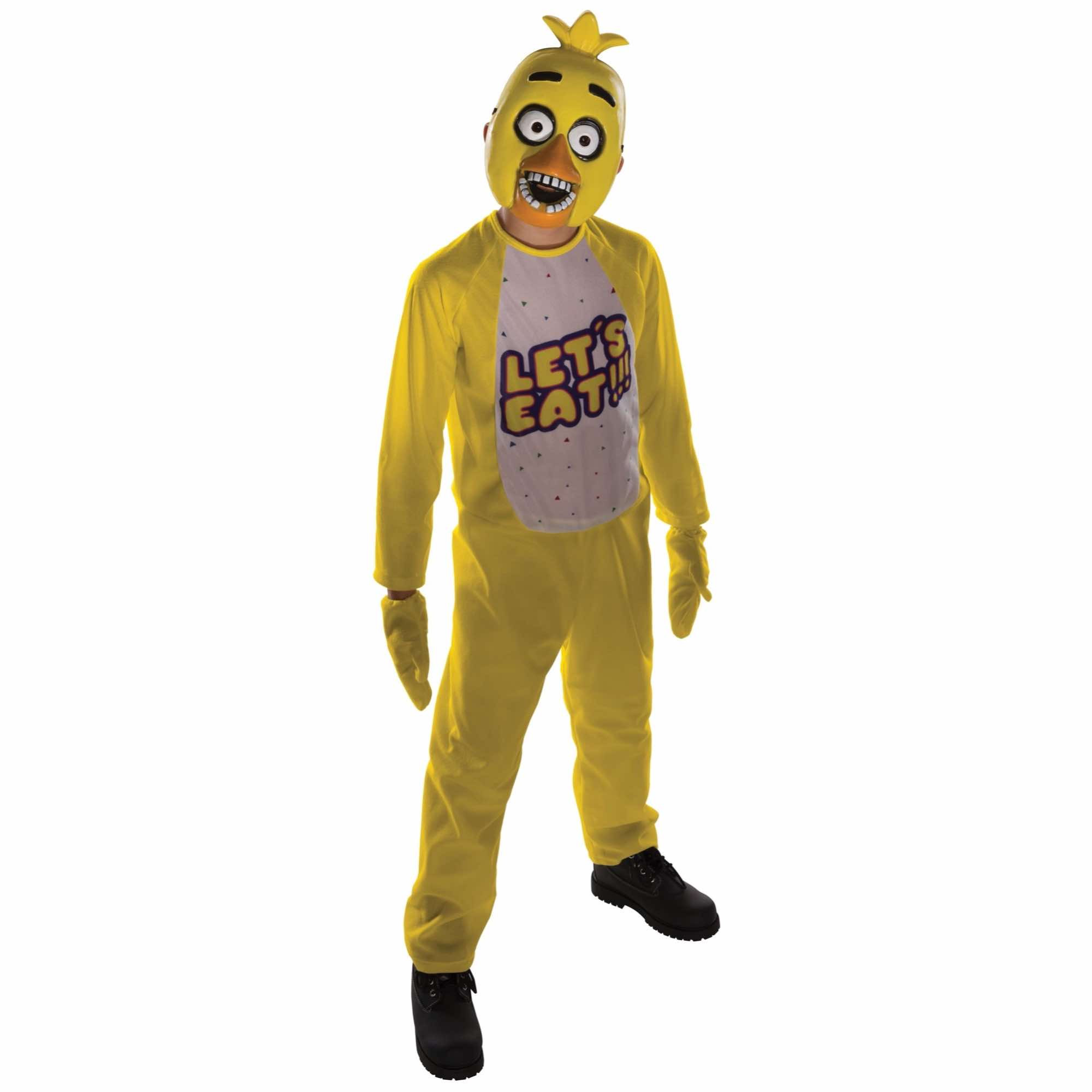 Chica Five Nights At Chica's horror Video Game Dress Up Child Boys Costume