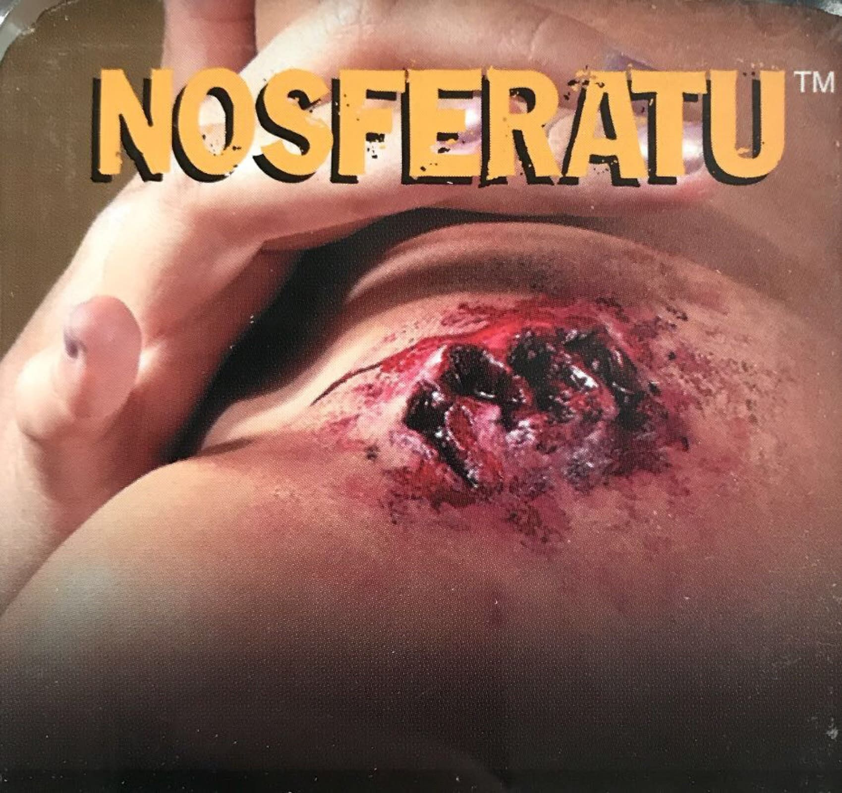 Nosferatu Monster Attack Horror Injury Victim Halloween Mens Costume Prosthetic