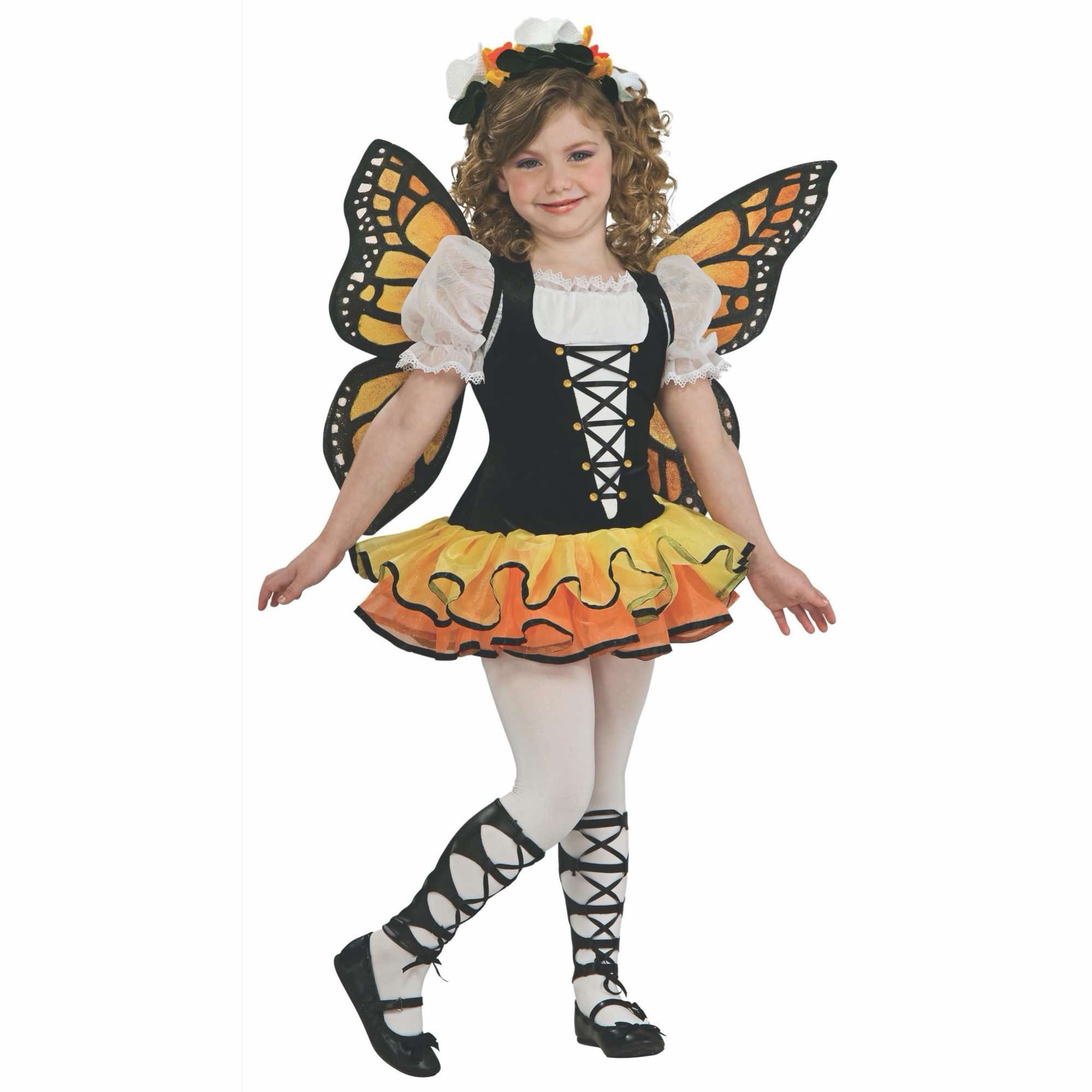 Monarch Butterfly Insect Spring Garden Fairy Book Week Toddler Girls Costume T