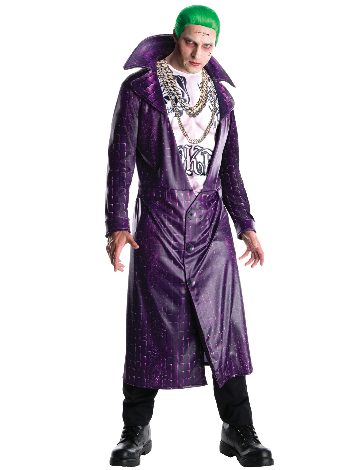The Joker Suicide Squad Deluxe Super Villain DC Comics Licensed Mens Costume
