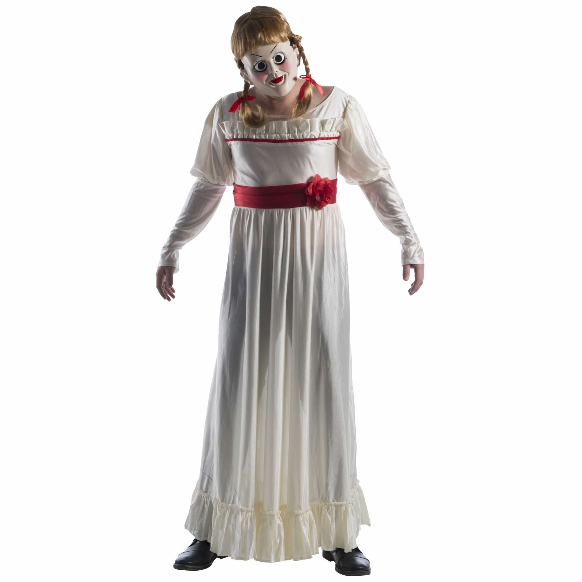 Annabelle Creation Movie Deluxe Horror Evil Doll Ghost Halloween Mens Costume