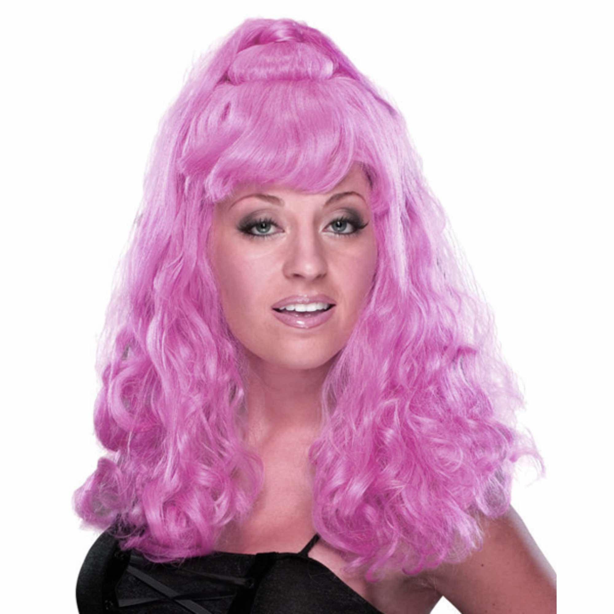 Spicy Girl Dark Violet Ponytail Party Costume Women Wig