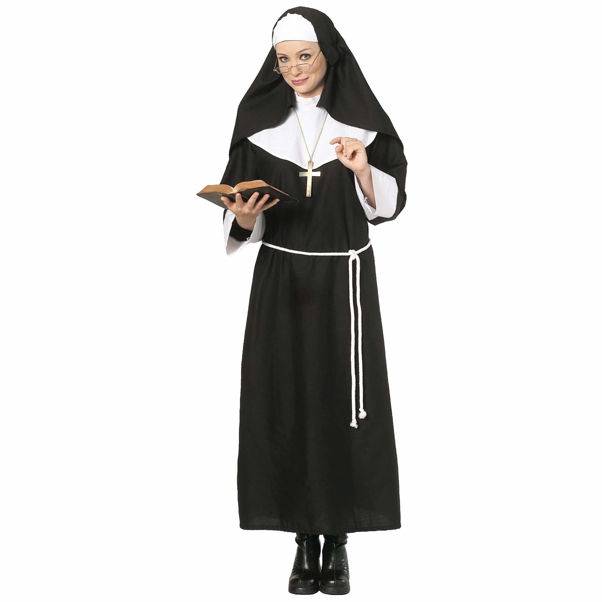 Nun Mother Superior Habit Women Costume STD